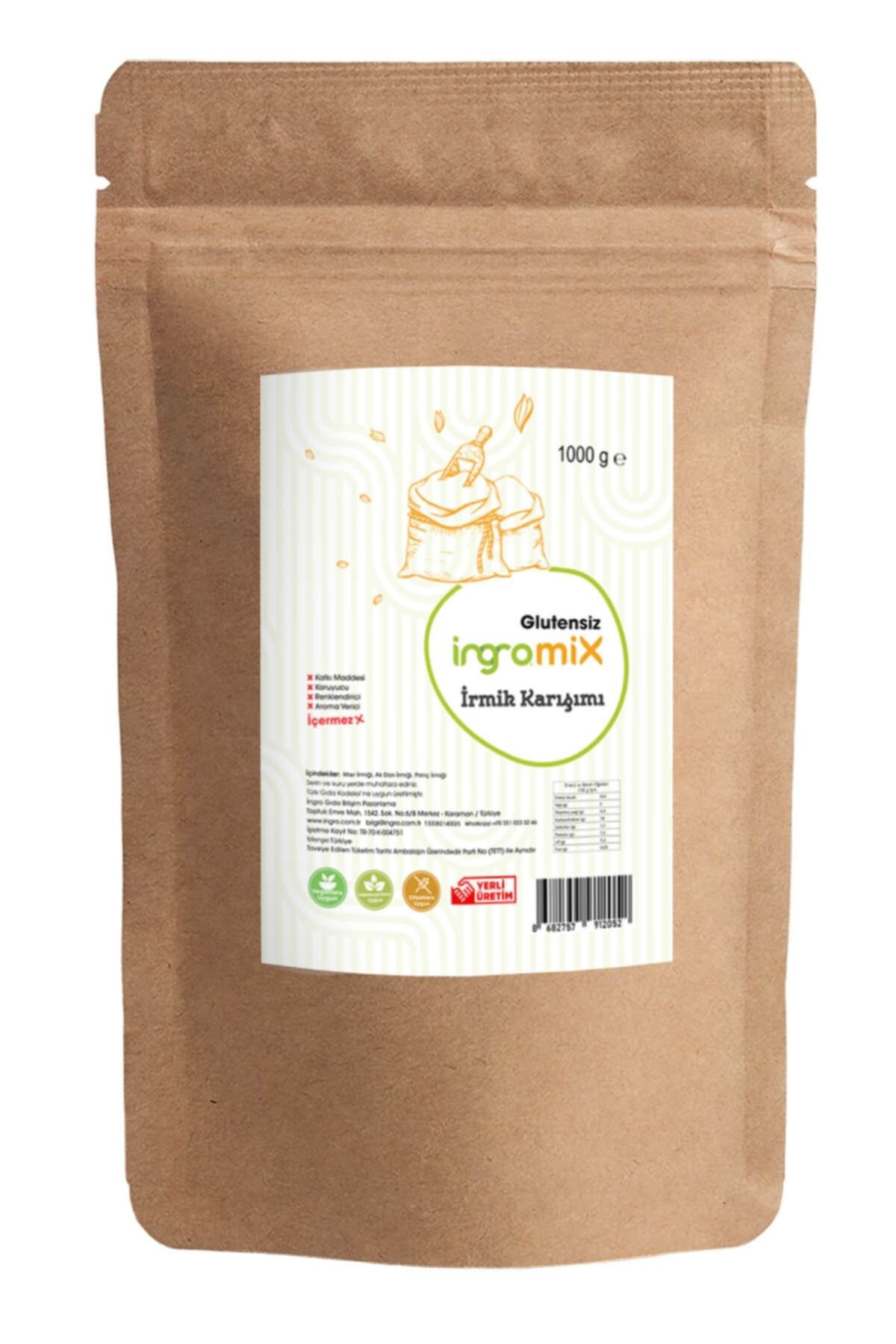 Mix Glutensiz Irmik Karışımı 1000 G