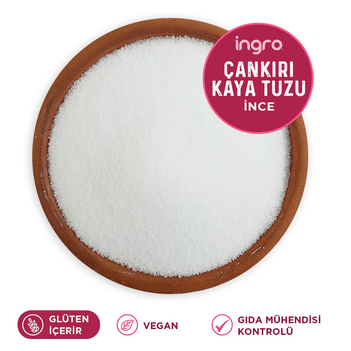 Çankırı İnce Kaya Tuzu 1000 gr