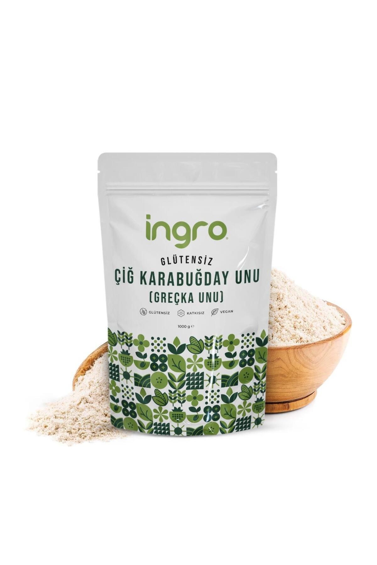 Glutensiz Çiğ Karabuğday Unu 500g (GREÇKA UNU)