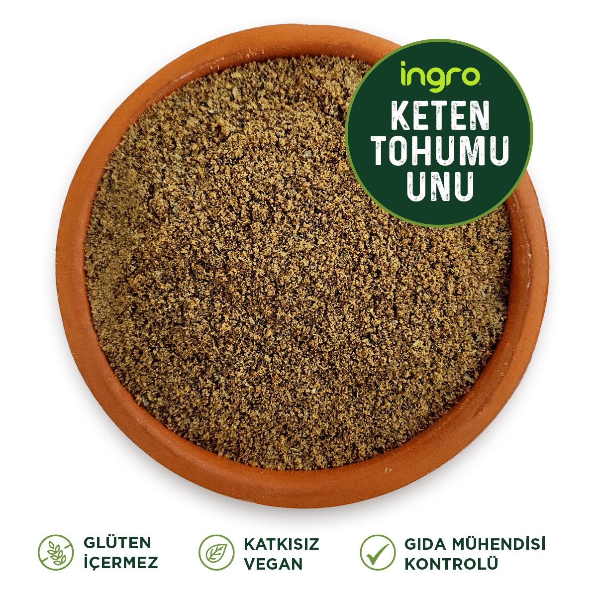 Glutensiz Keten Tohumu Unu 5000 G