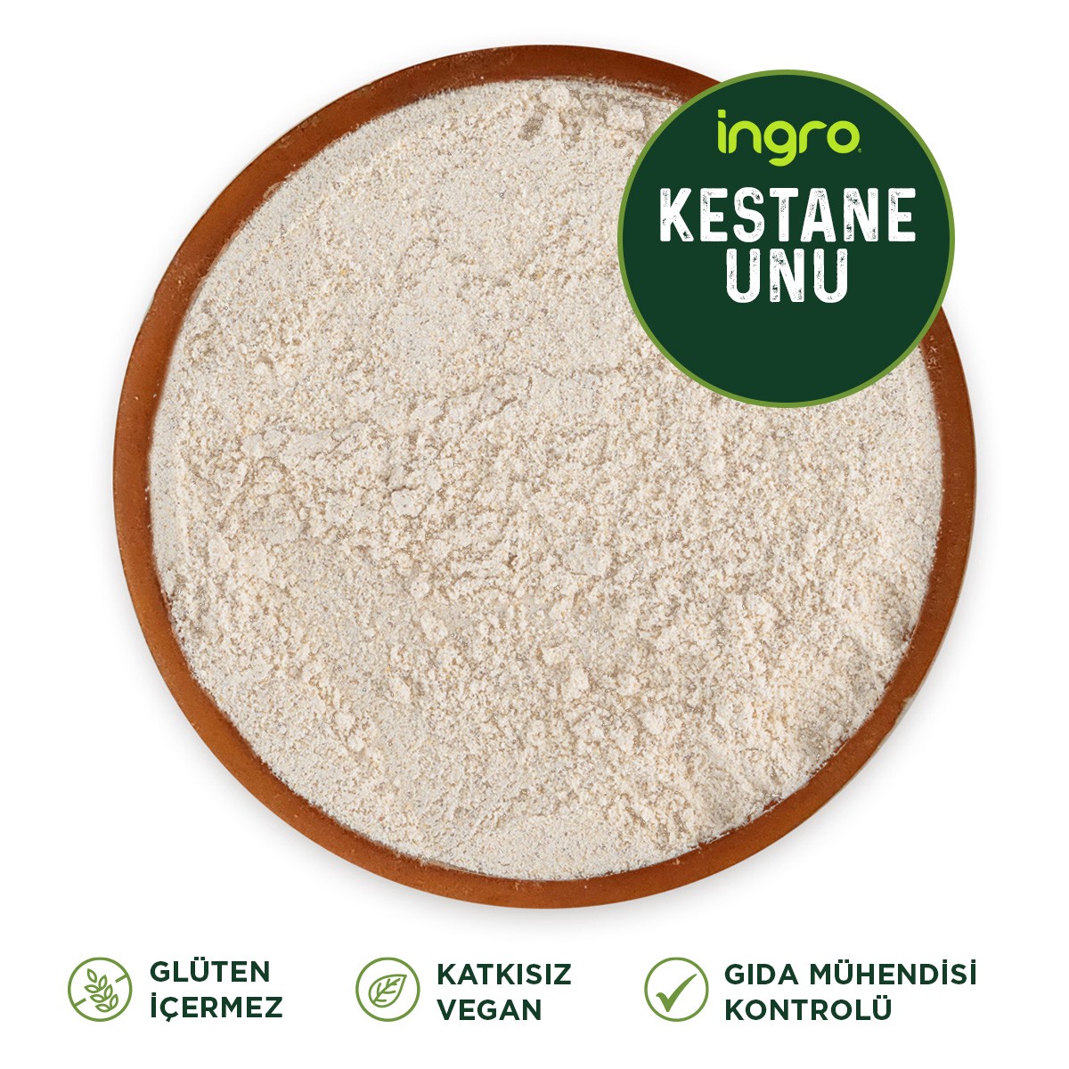 Glutensiz Kestane Unu 850 G