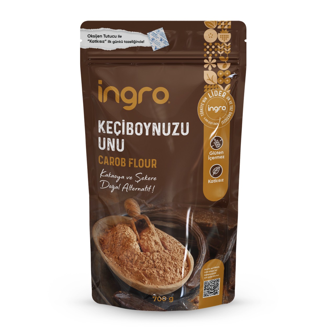 Ingro Glutensiz Keçiboynuzu Unu 1000 G