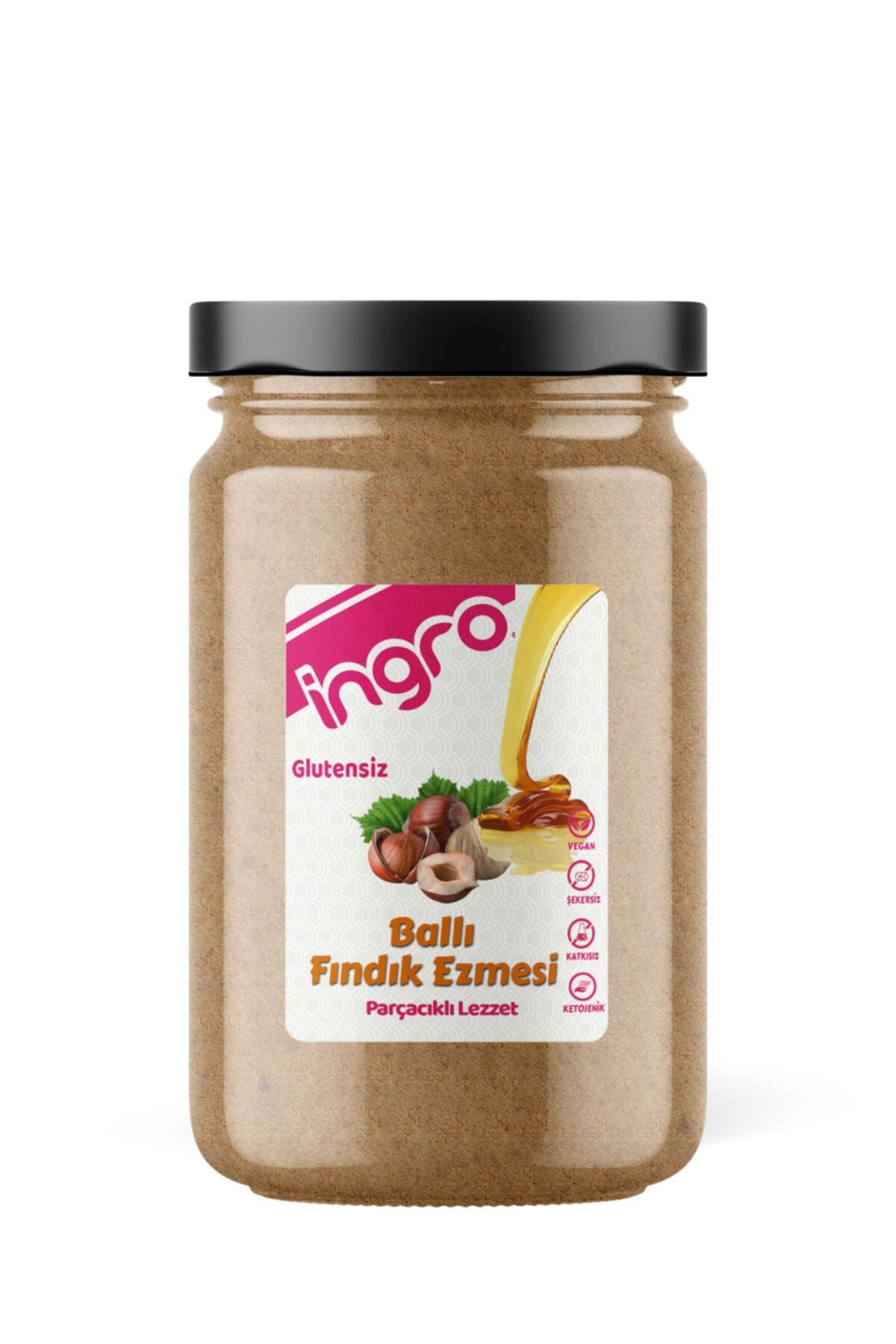 Glutensiz Ballı Fındık Ezmesi (parçacıklı Lezzet) 1000 G