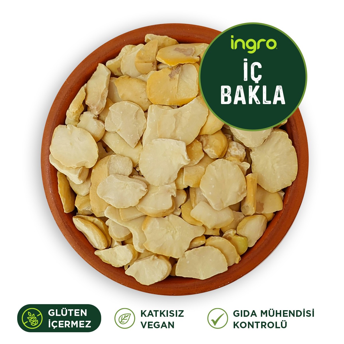 Ingro Glutensiz Iç Bakla 1000 G