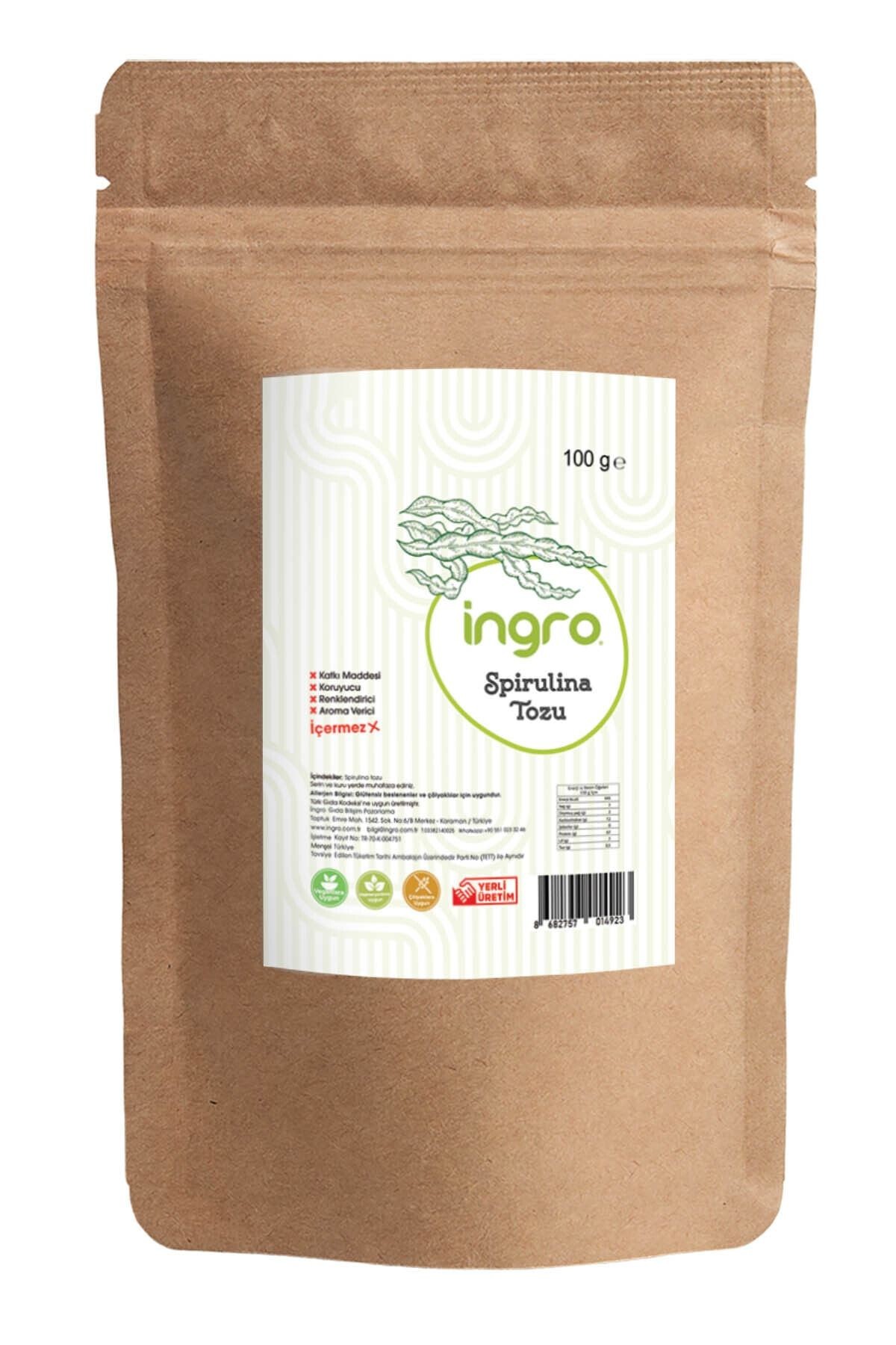 Spirulina Tozu 100 G