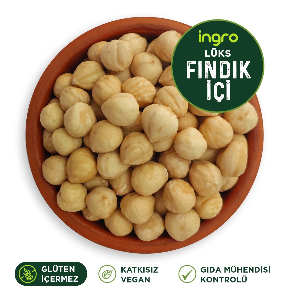 Ingro Glutensiz Fındık Içi Lüx 10000 G