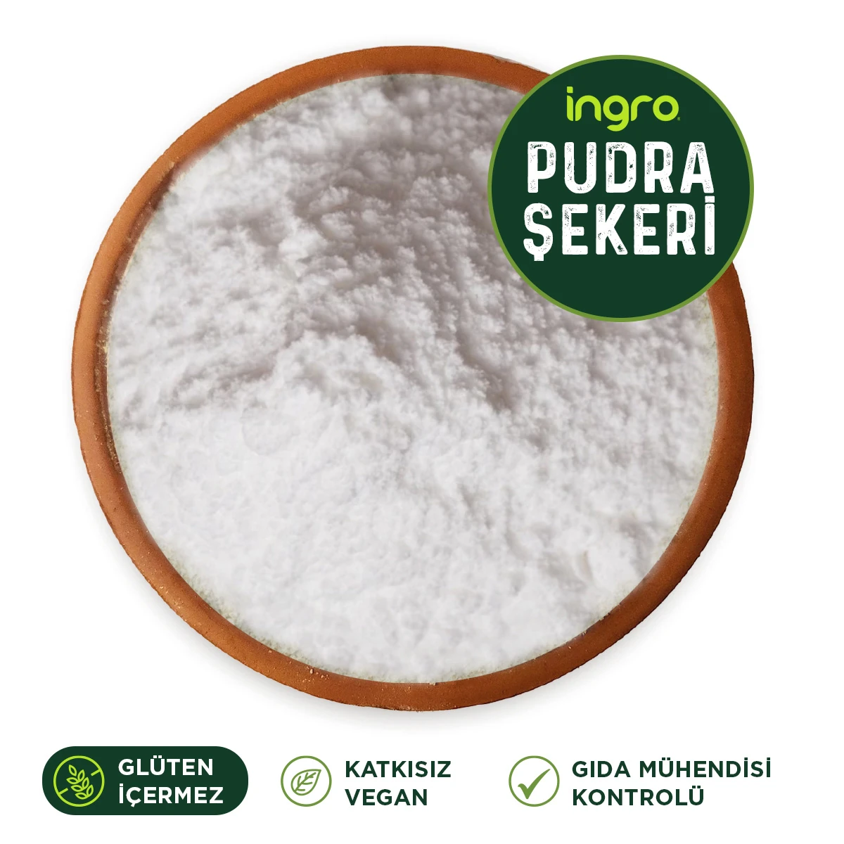 Glutensiz Pudra Şekeri 1000 g