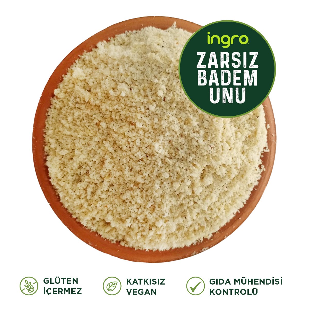 Glutensiz Badem Unu (ZARSIZ) 10000 G