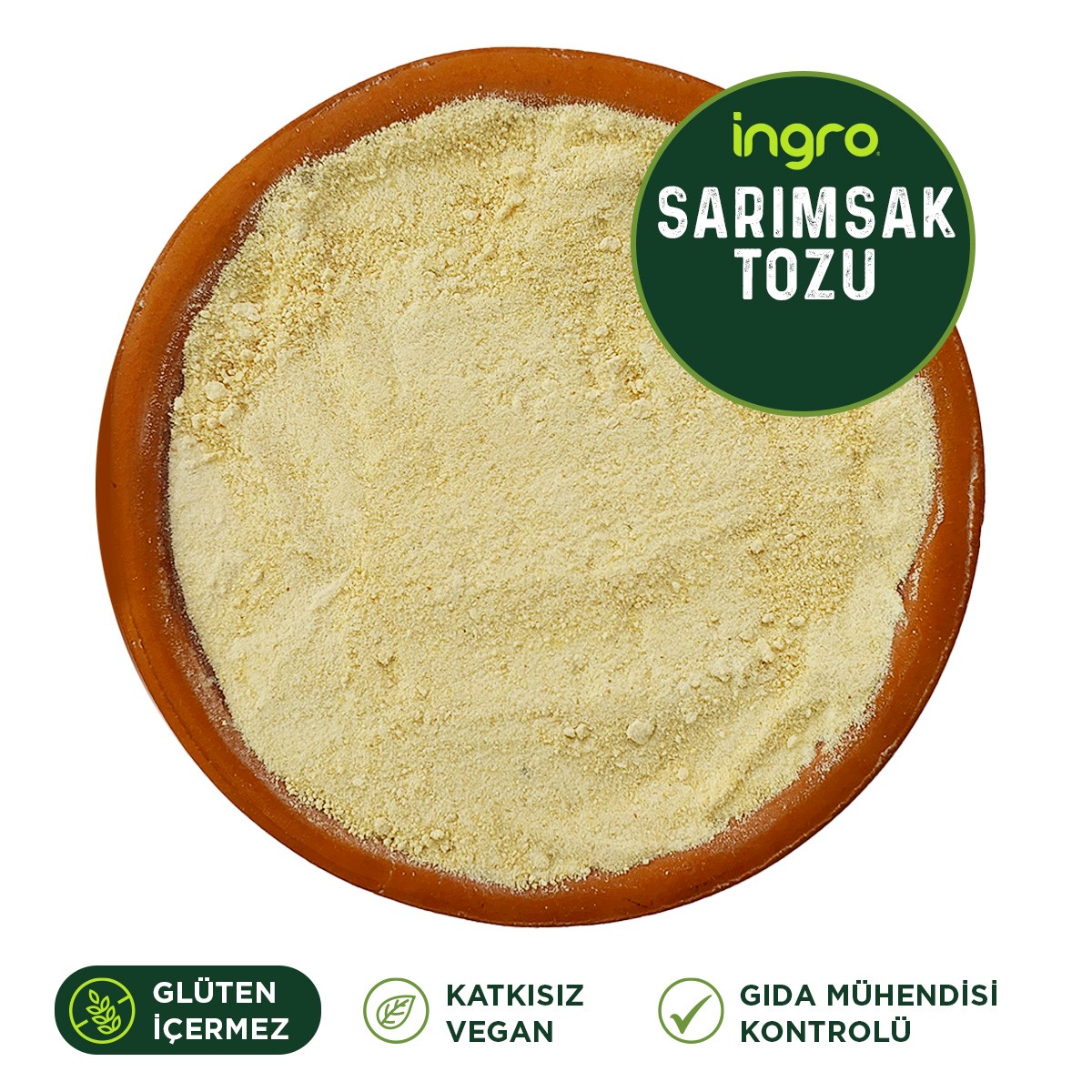 Glutensiz Sarımsak Tozu 1000 g