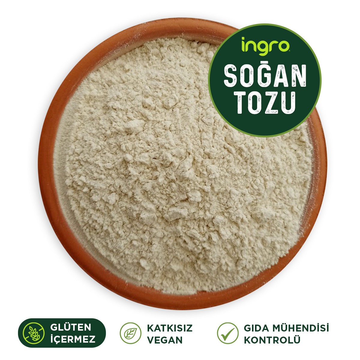 Glutensiz Soğan Tozu 5000 G