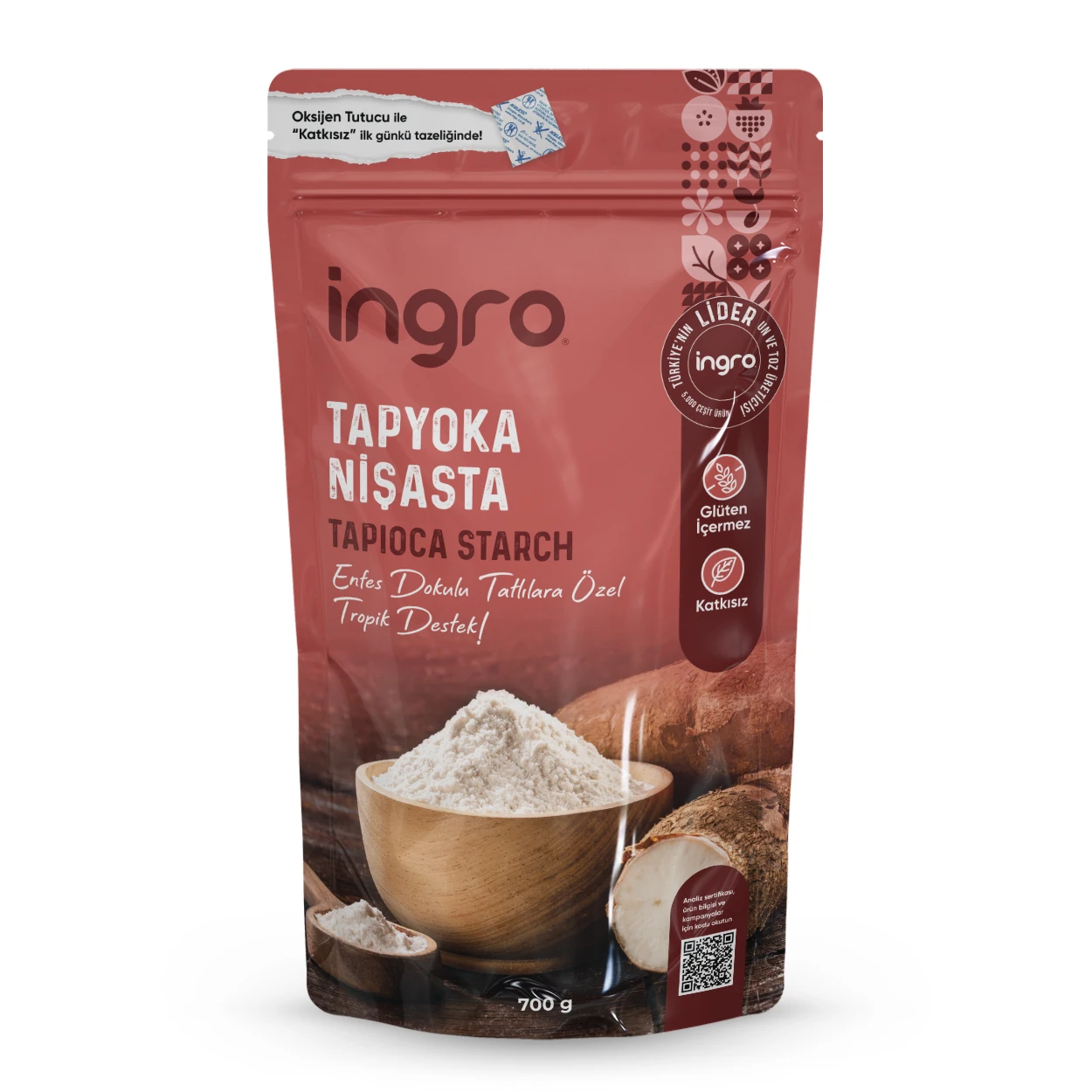 Ingro Glutensiz Tapyoka Nişasta 1000 G