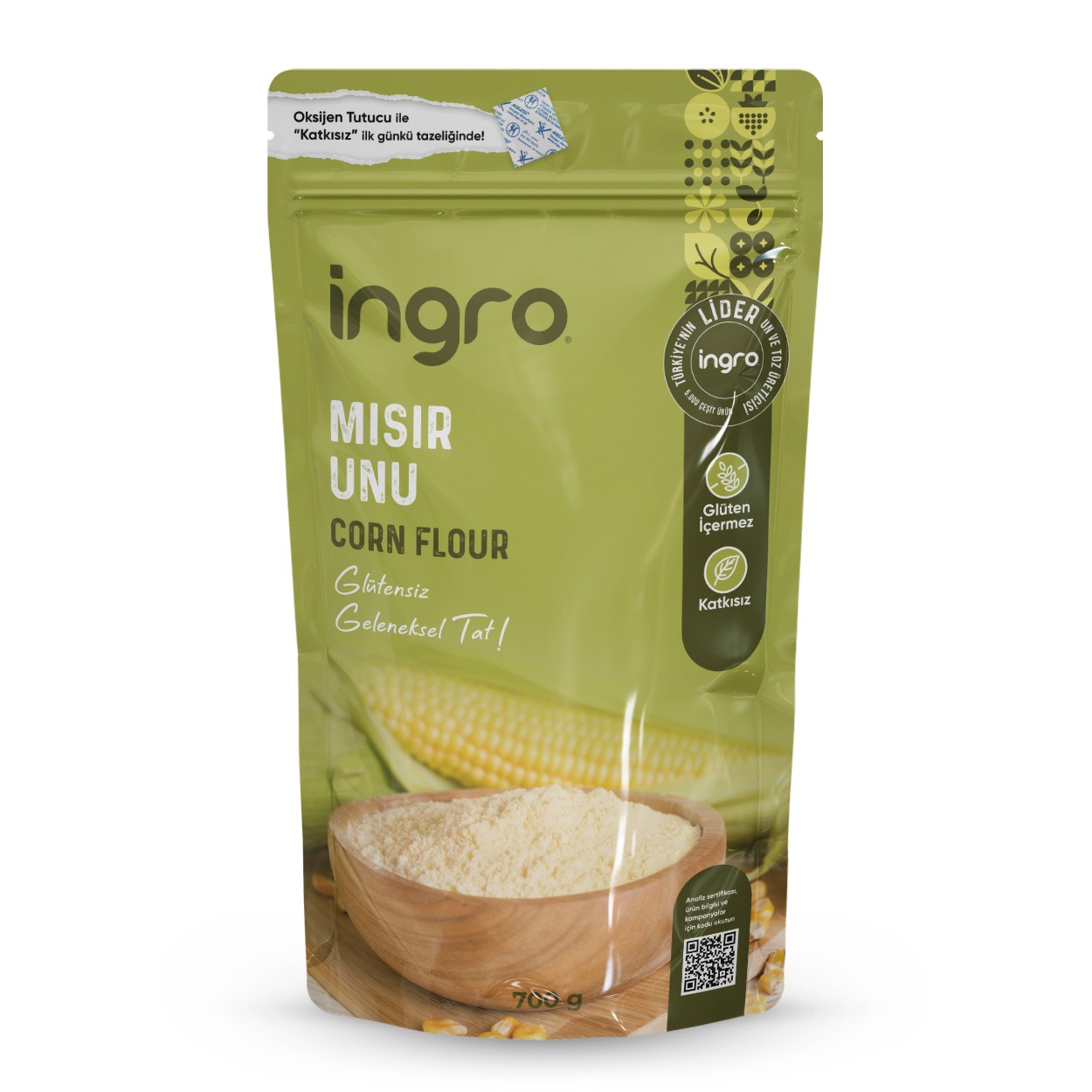 Glutensiz Mısır Unu 700 gr