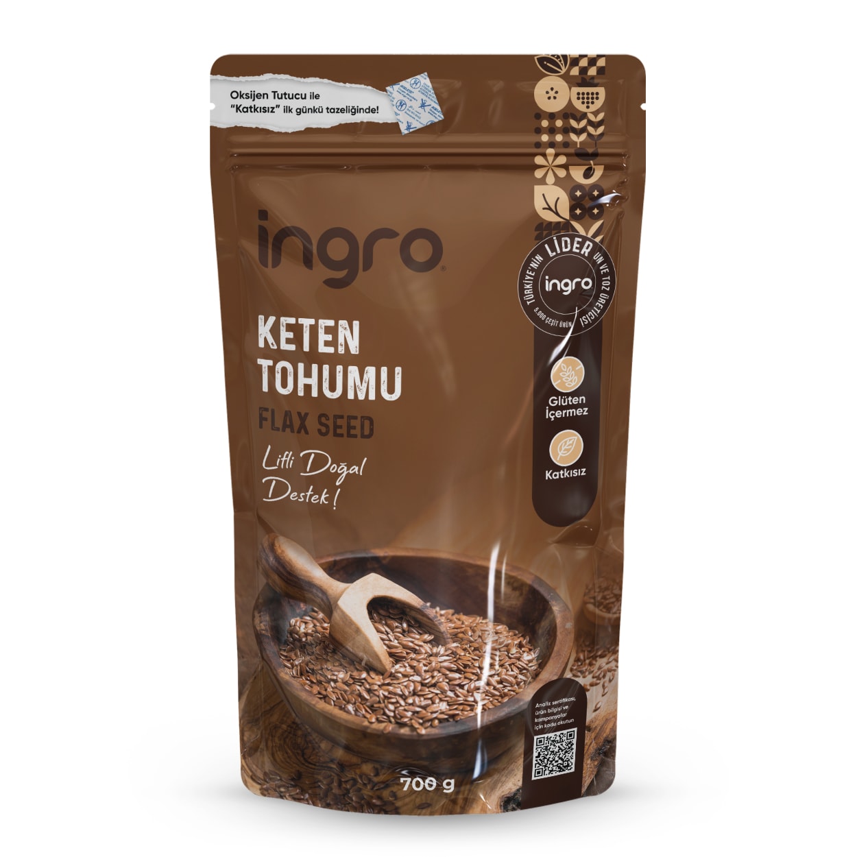 Glutensiz Keten Tohumu 700 g