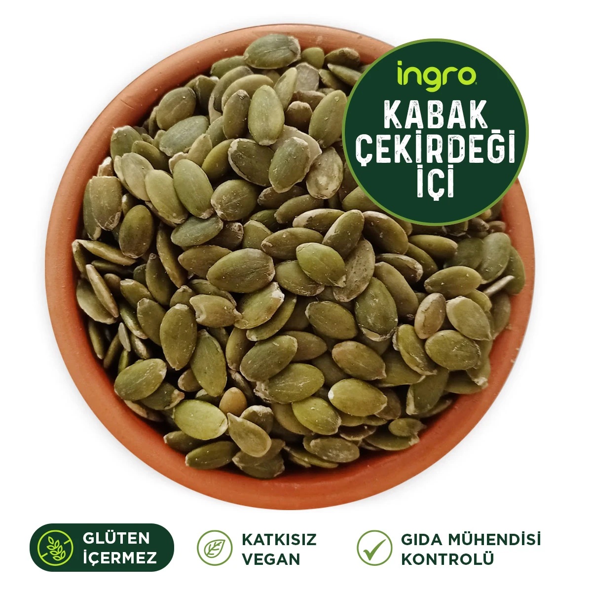 İngro Glutensiz Kabak Çekirdeği İçi 700 g