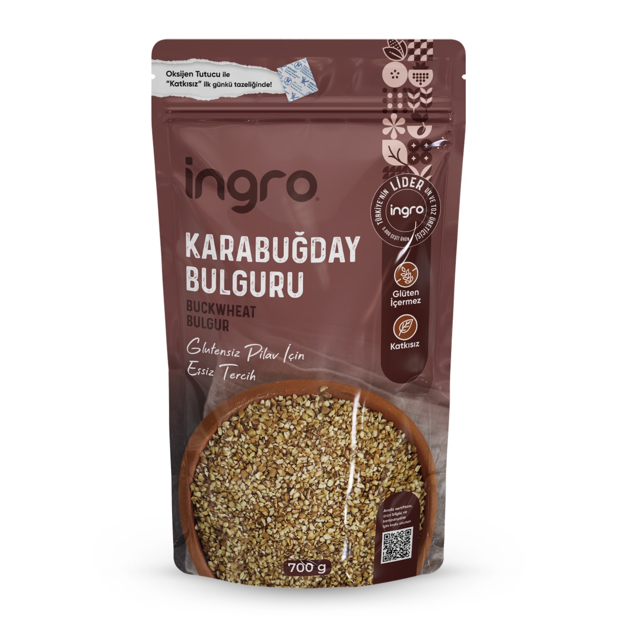 Glutensiz Karabuğday Bulguru 700 g