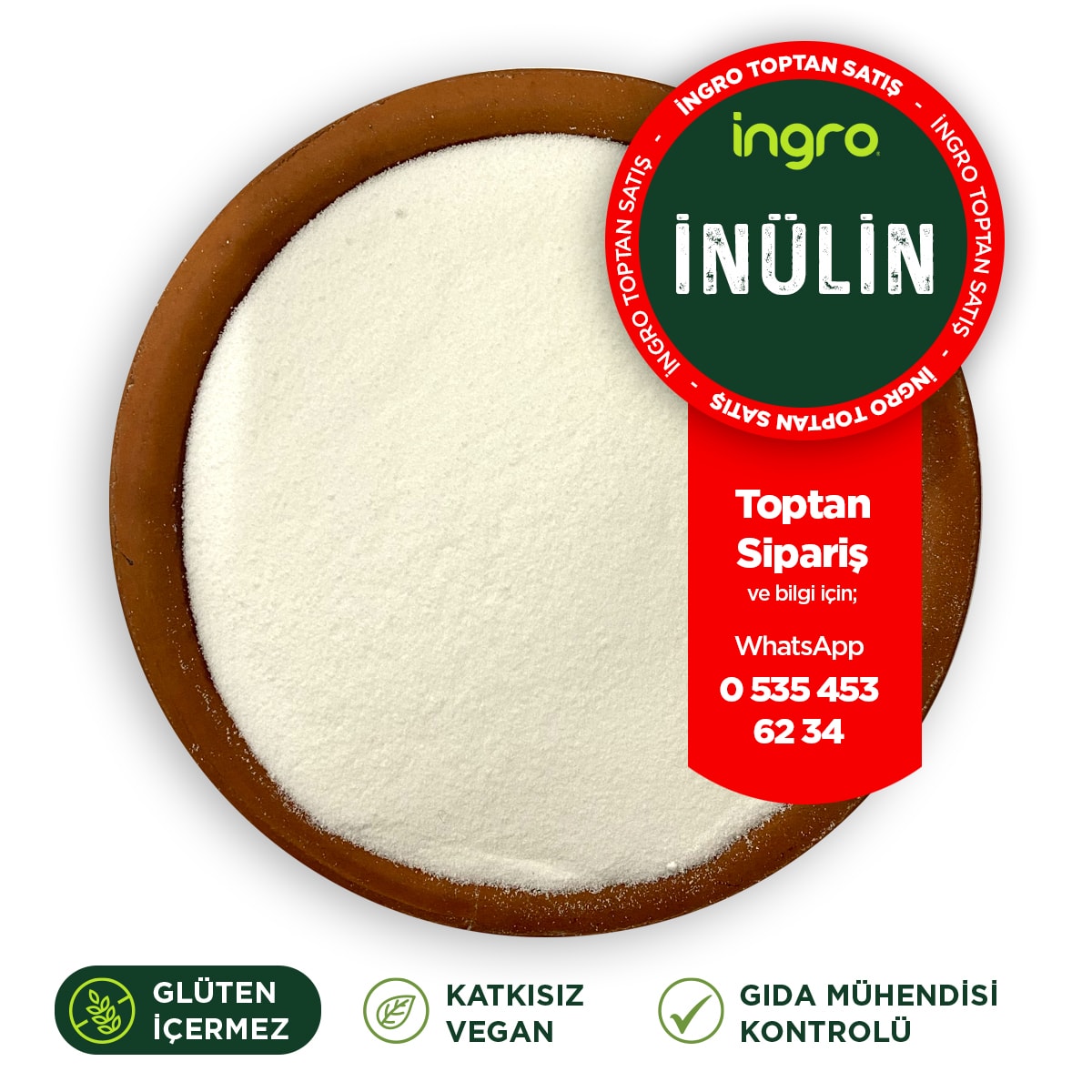 Glutensiz İnülin