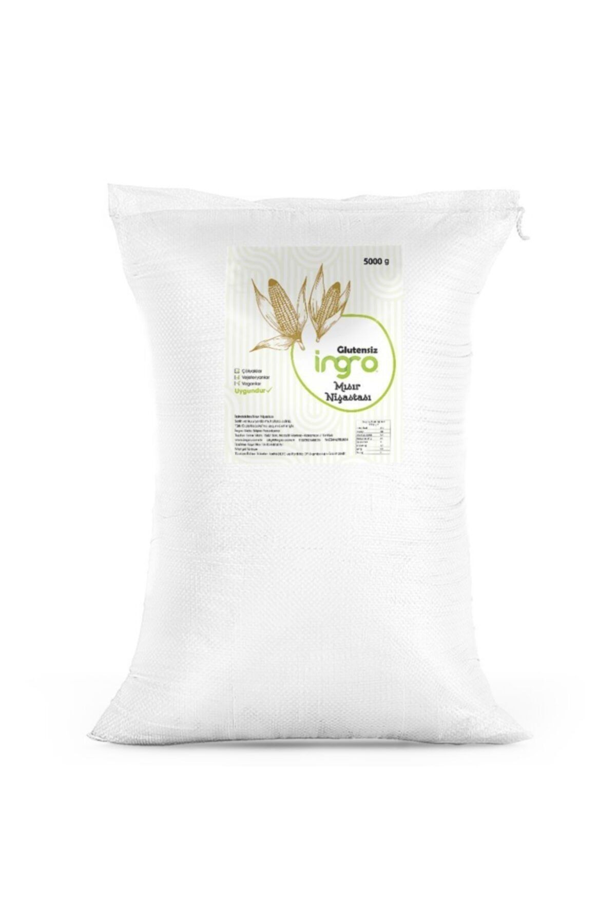 Glutensiz Mısır Nişastası 5000 G