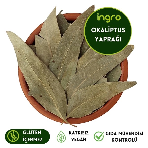 Okaliptus Yaprağı 100 gr ( Doğal Kurutulmuş, Elenmiş, Katkısız )