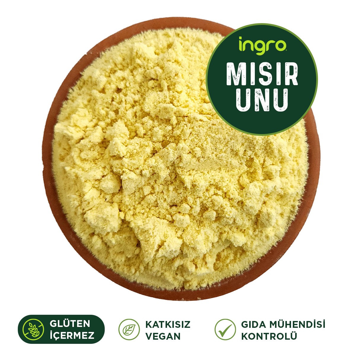 Glutensiz Mısır Unu 1000 gr