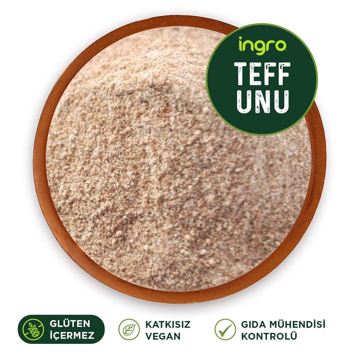 Glutensiz Teff Unu 10000 G