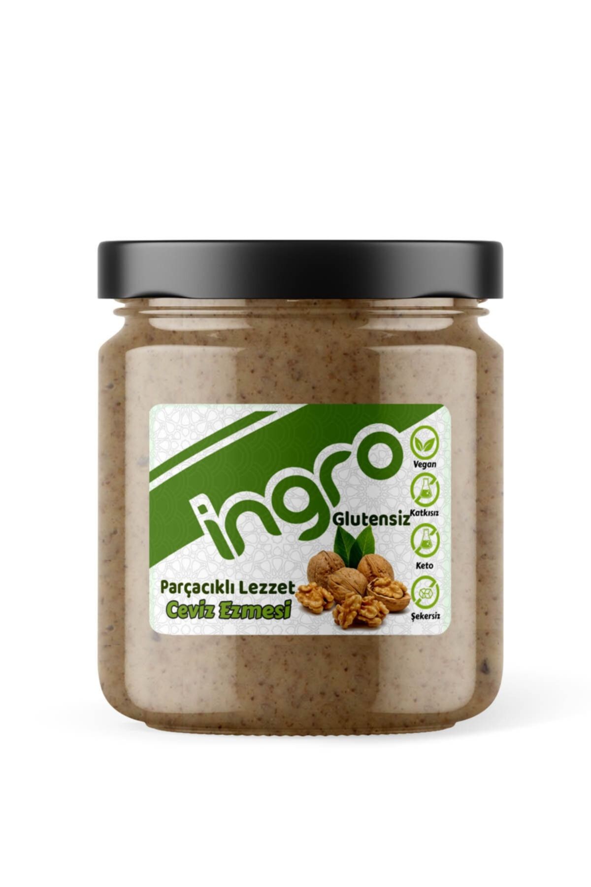 Glutensiz Ceviz Ezmesi (parçacıklı Lezzet) 380 G