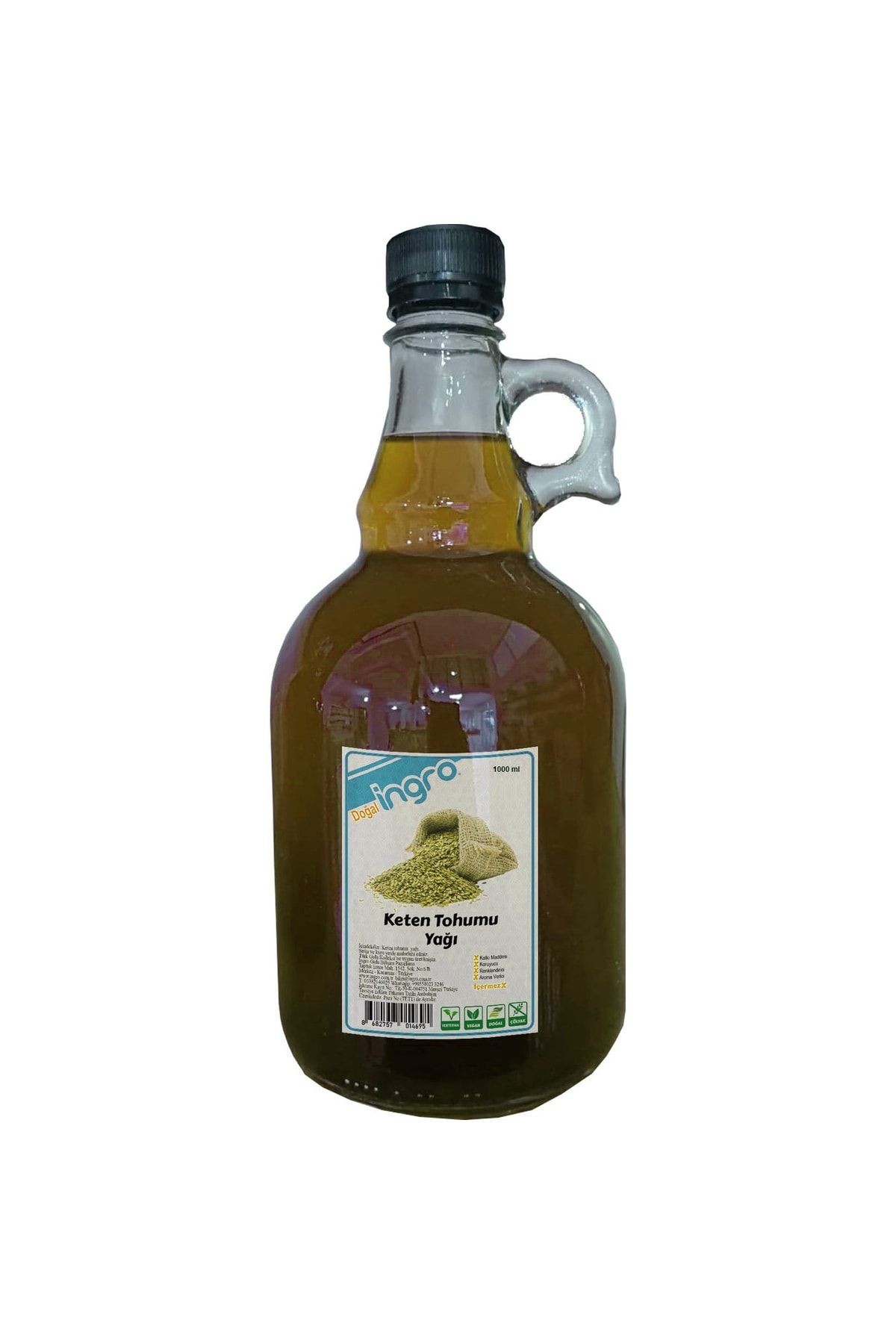 Keten Tohumu Yağı 1000 Ml