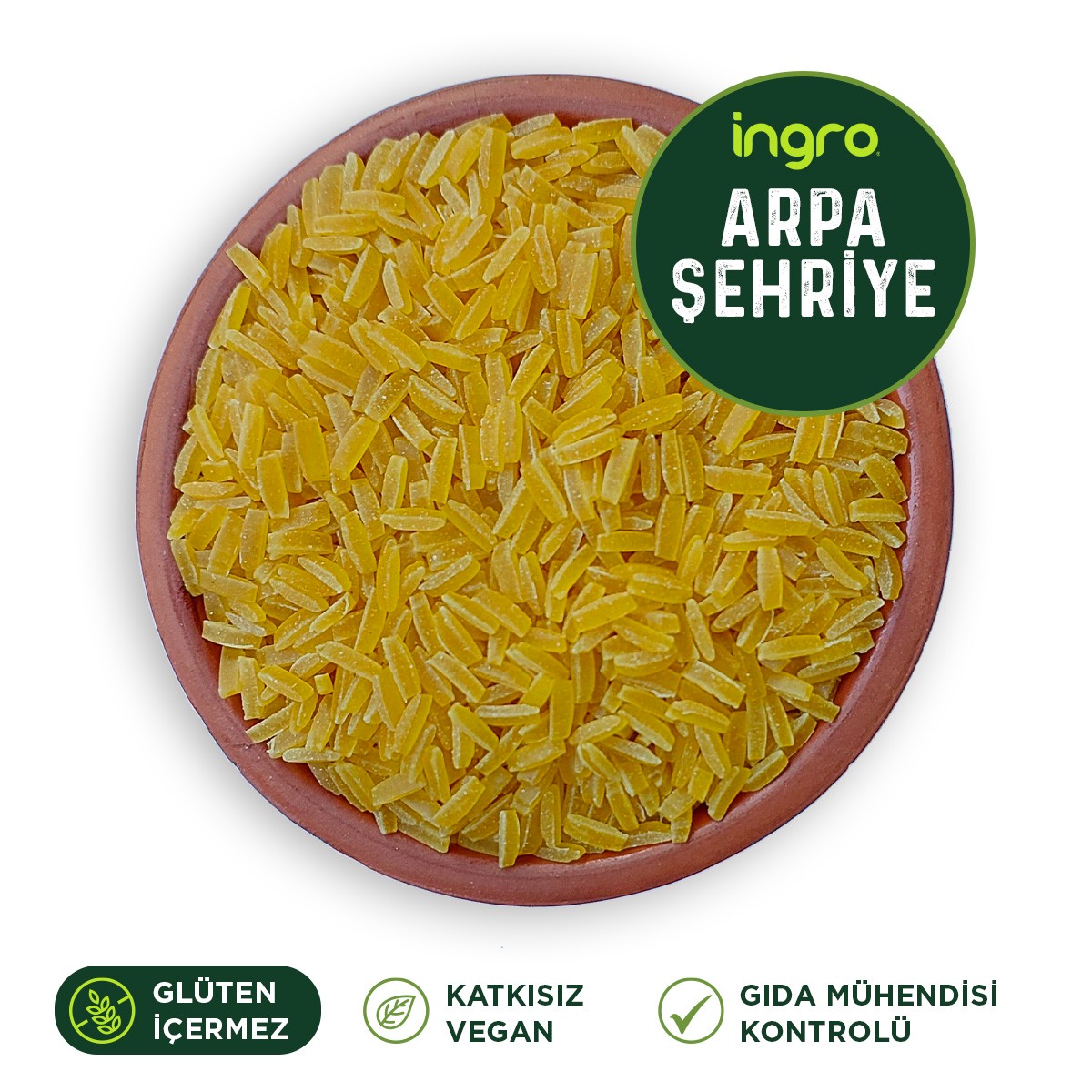 İngro Glutensiz Arpa Şehriye 400 G