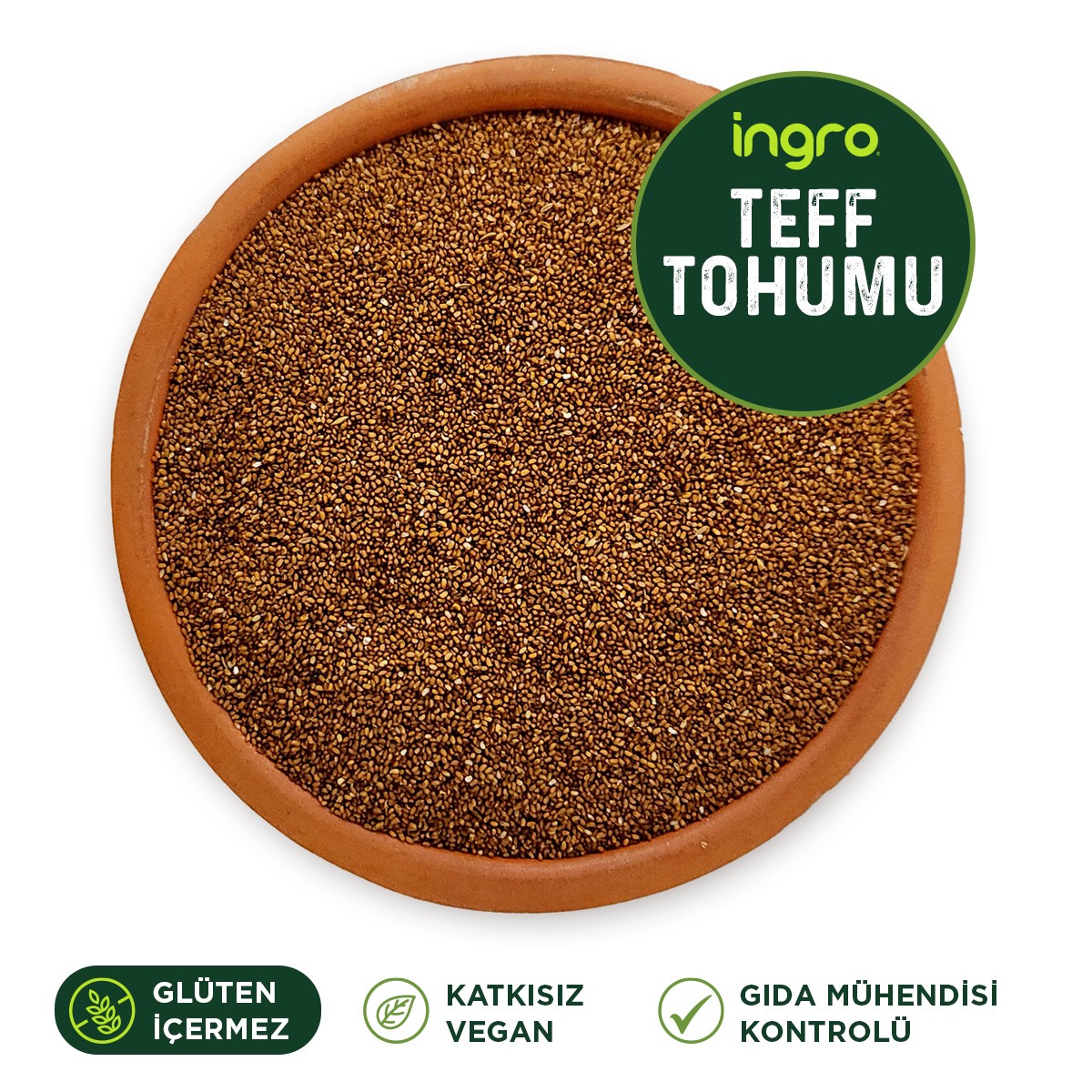Glutensiz Teff Tohumu 1000 G