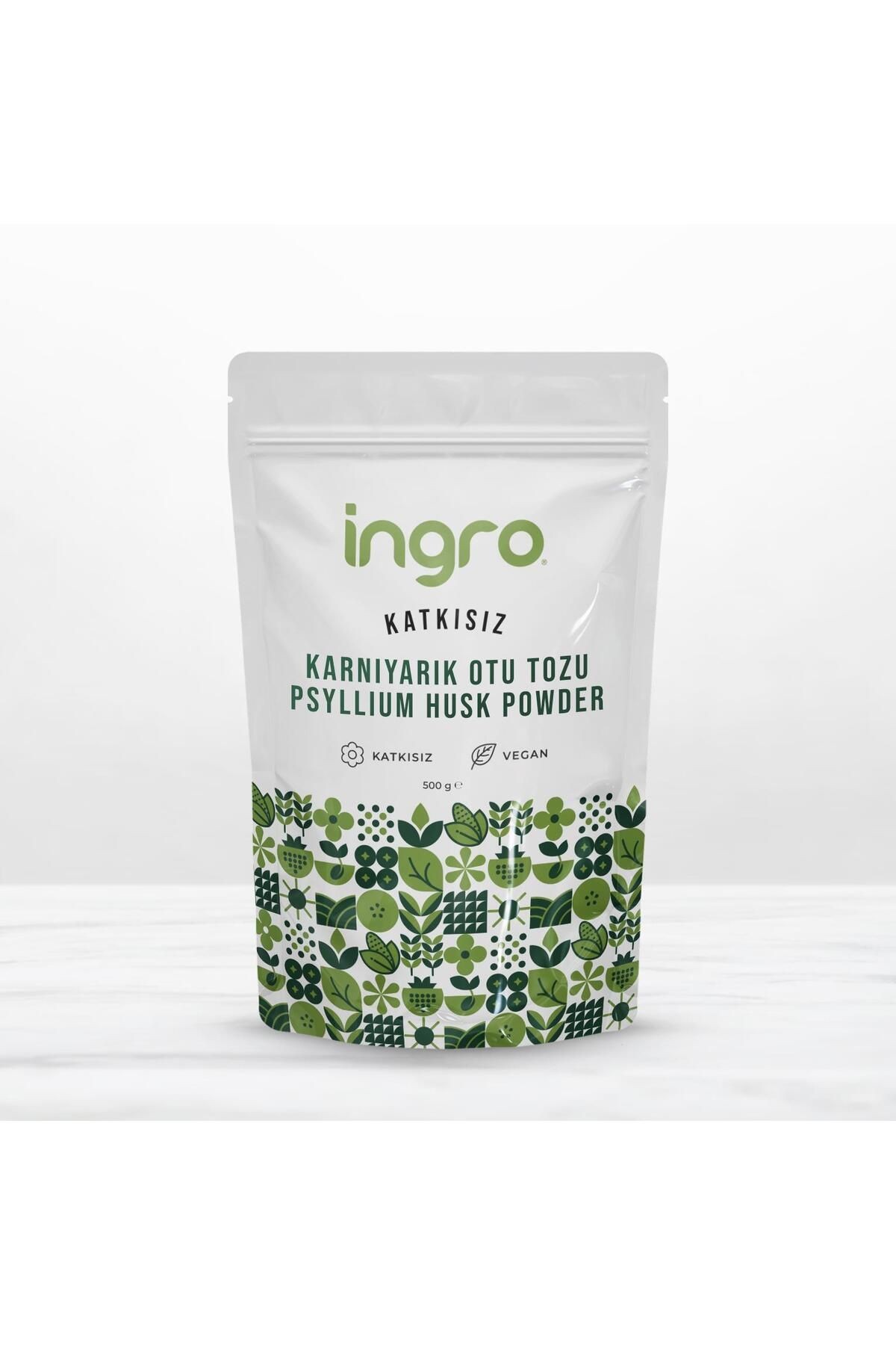 Ingro Karnıyarık Otu Tozu Psyllium Husk Powder 500 G