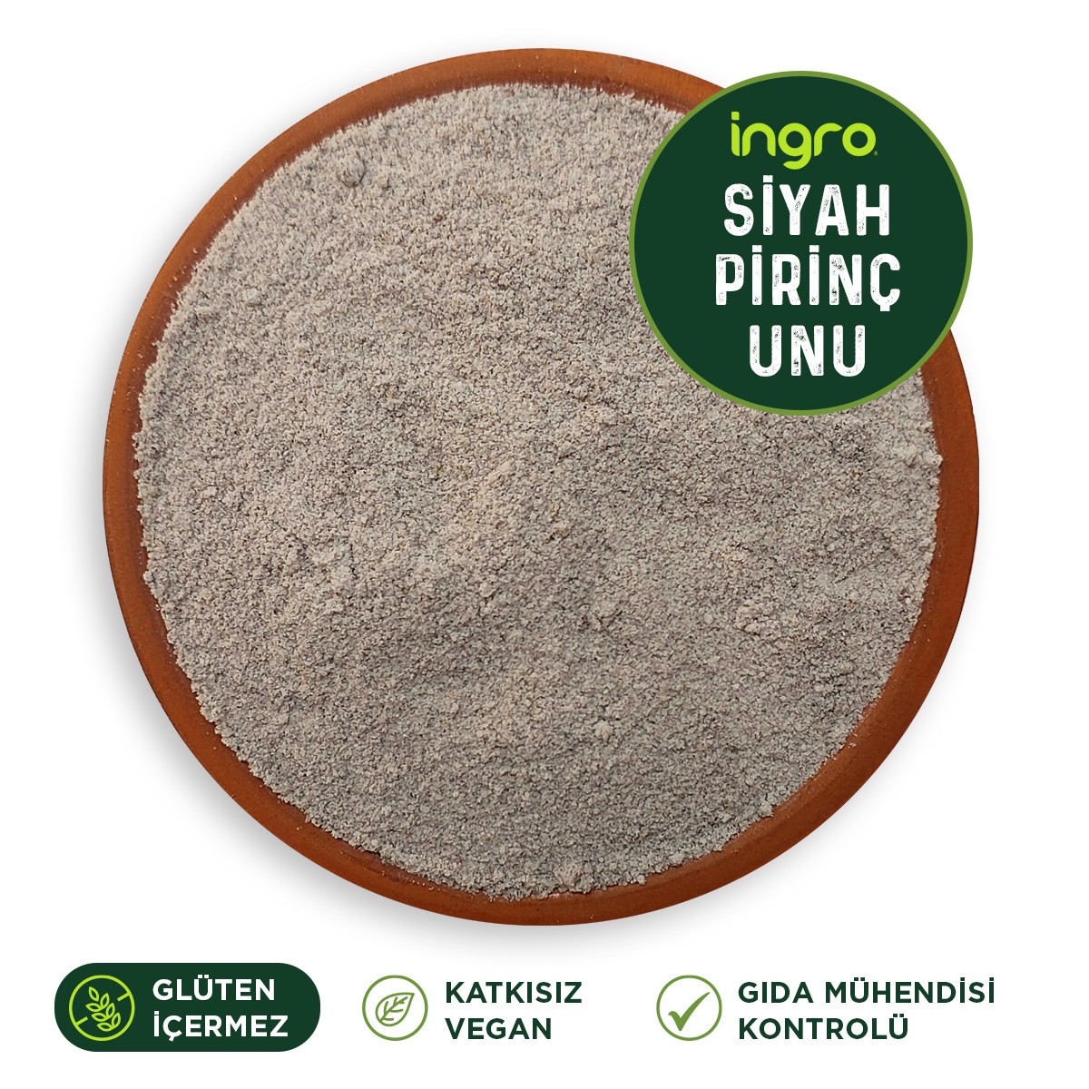 Glutensiz Siyah Pirinç Unu 5000 G