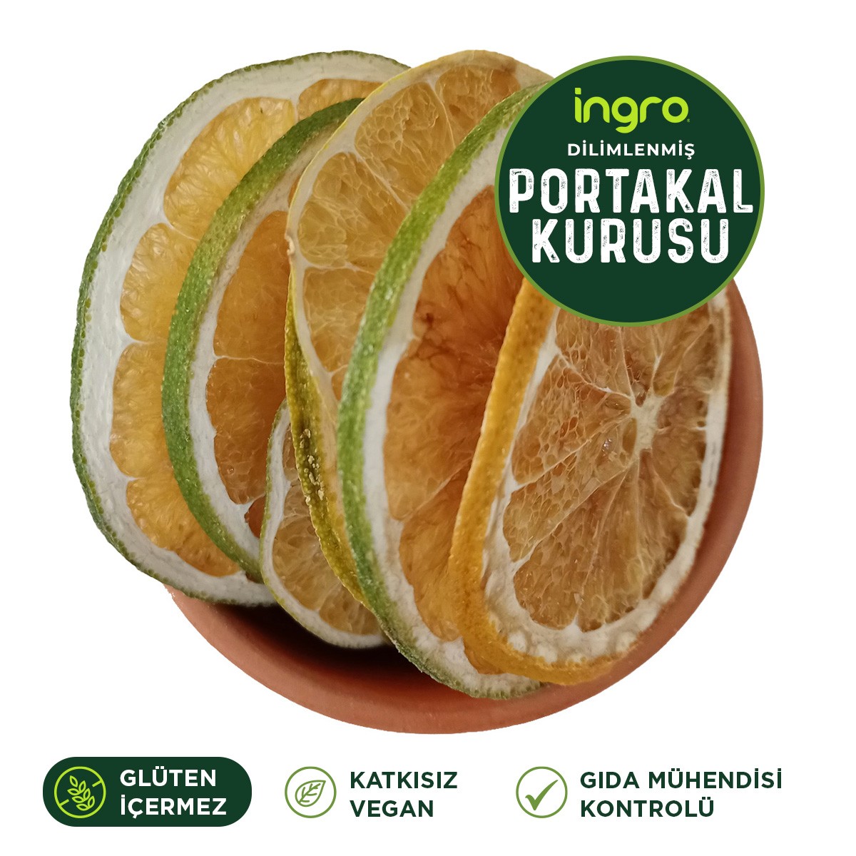 Dilimlenmiş Portakal Kurusu 10000 gr