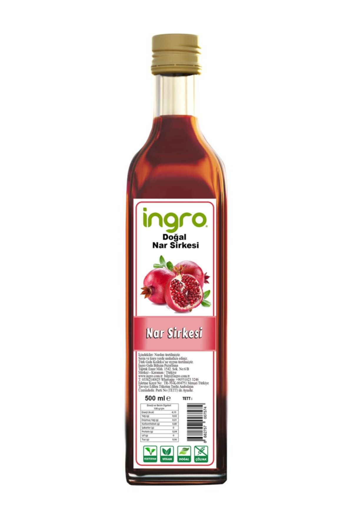 Ingro Nar Sirkesi 500 ml