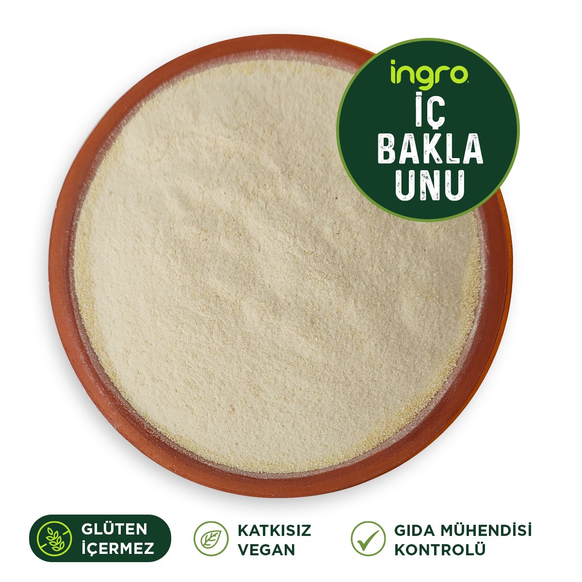 Glutensiz Iç Bakla Unu 1000 G