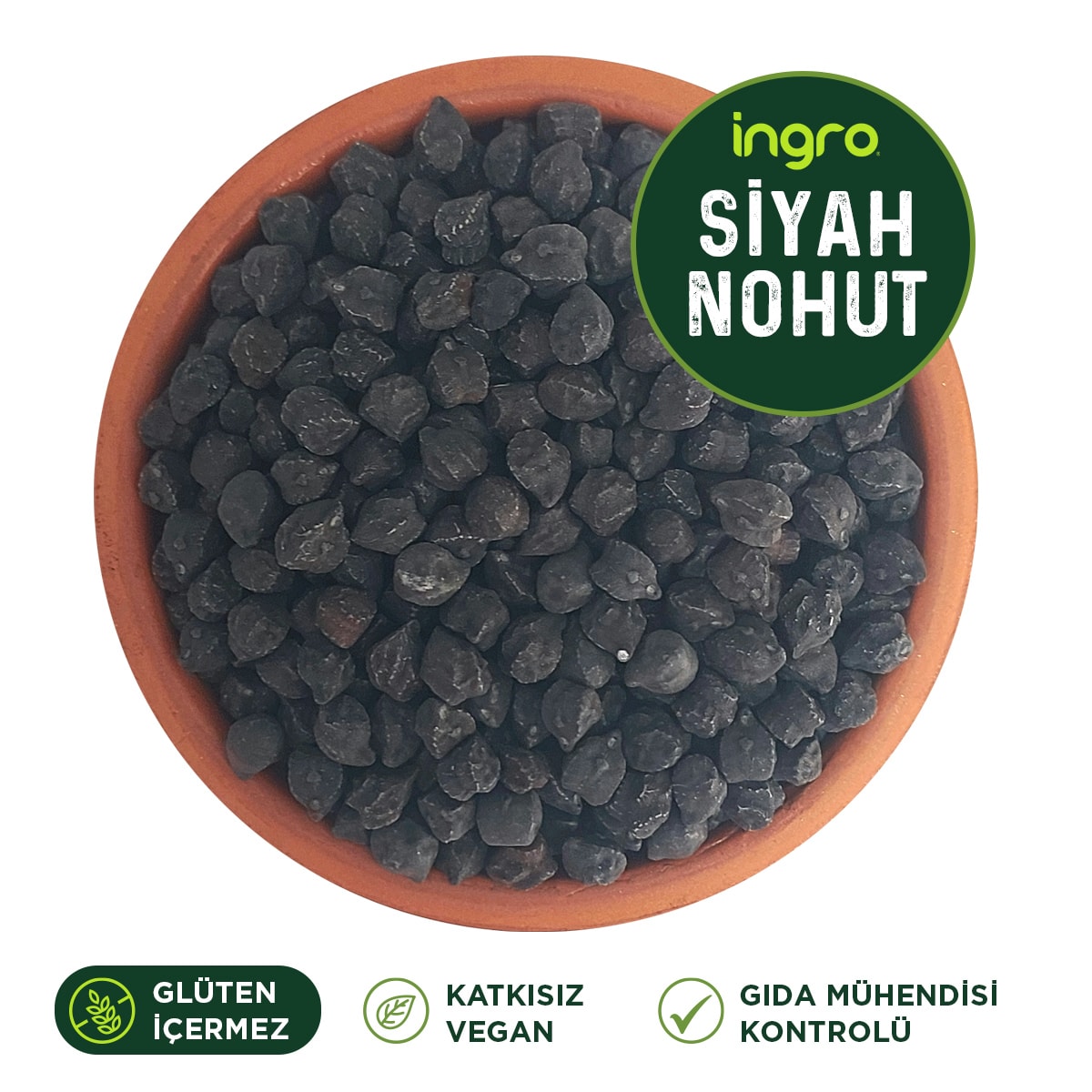 Glutensiz Siyah Nohut 1000 G