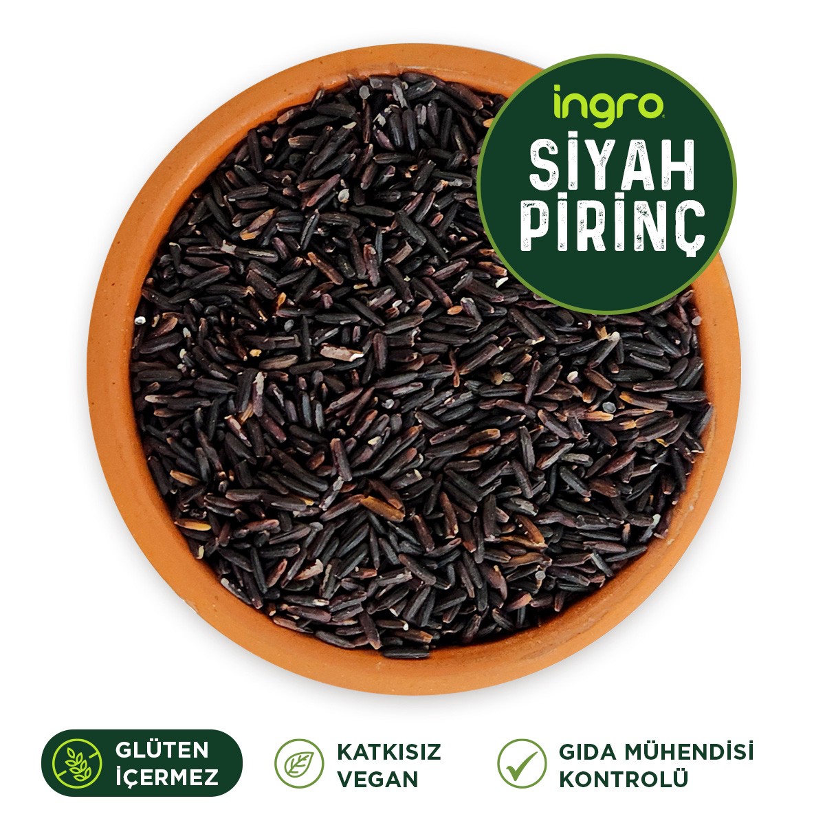 Glutensiz Siyah Pirinç 5000 g