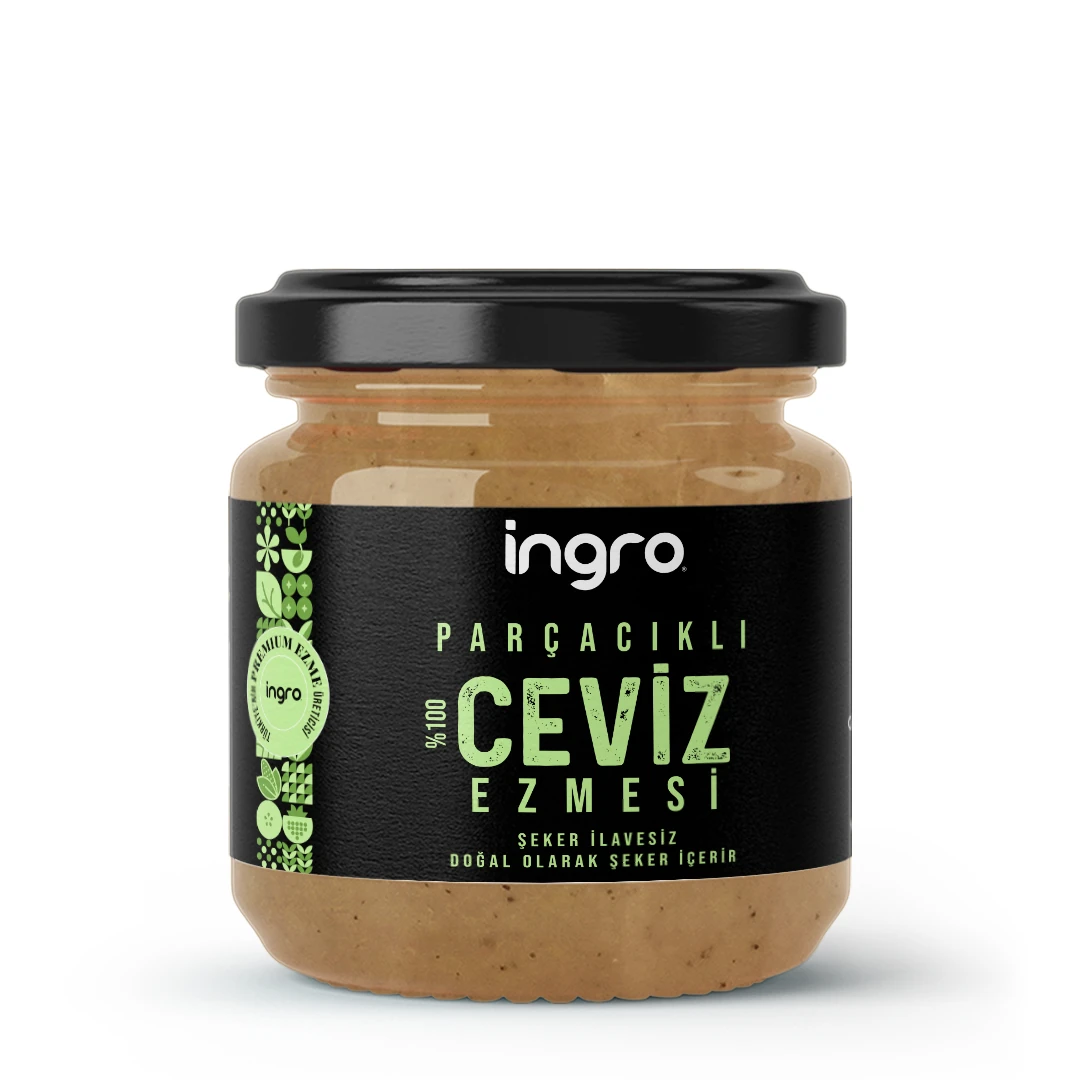 Glutensiz Ceviz Ezmesi (parçacıklı Lezzet) 590 g