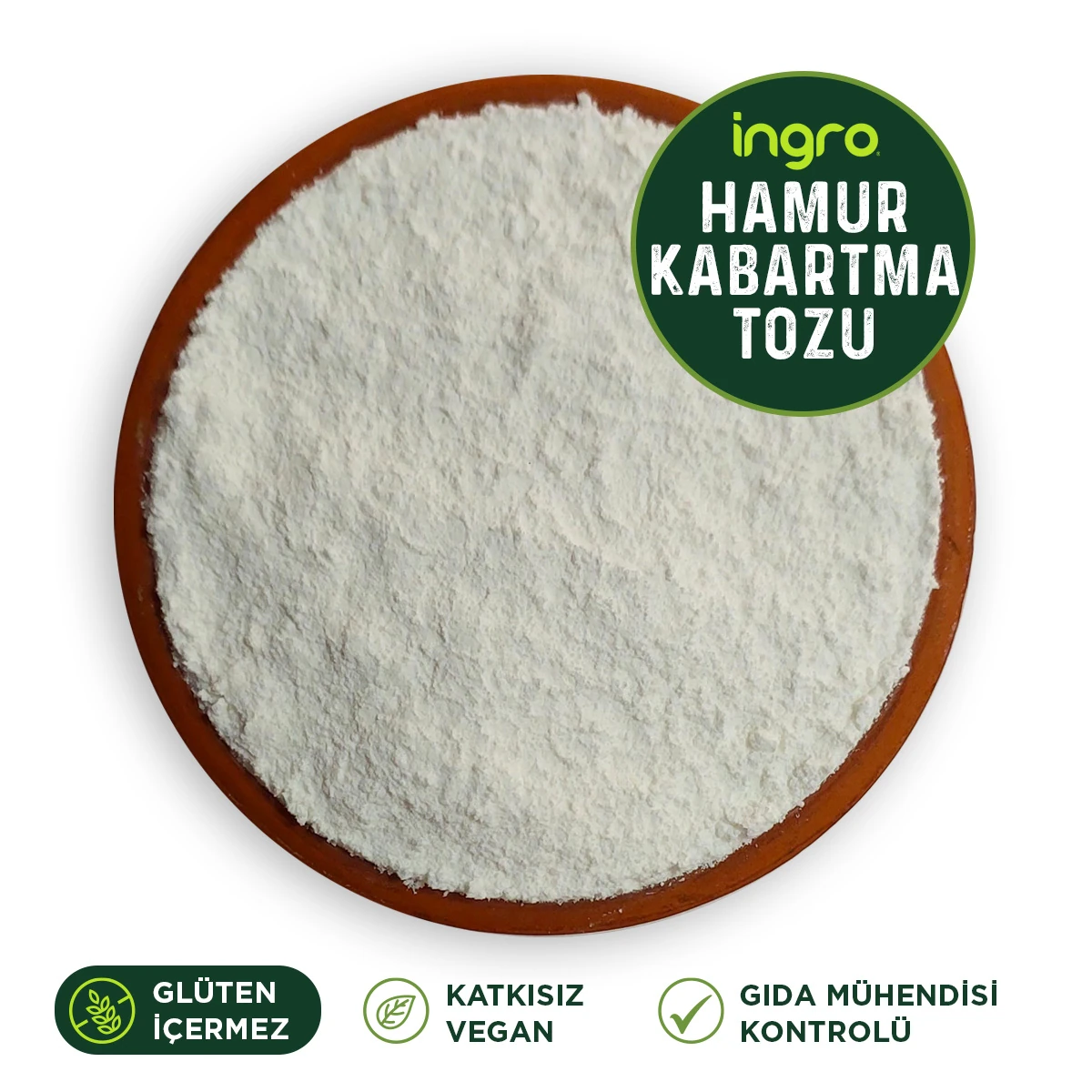 İngromix Glutensiz Hamur Kabartma Tozu 250 g