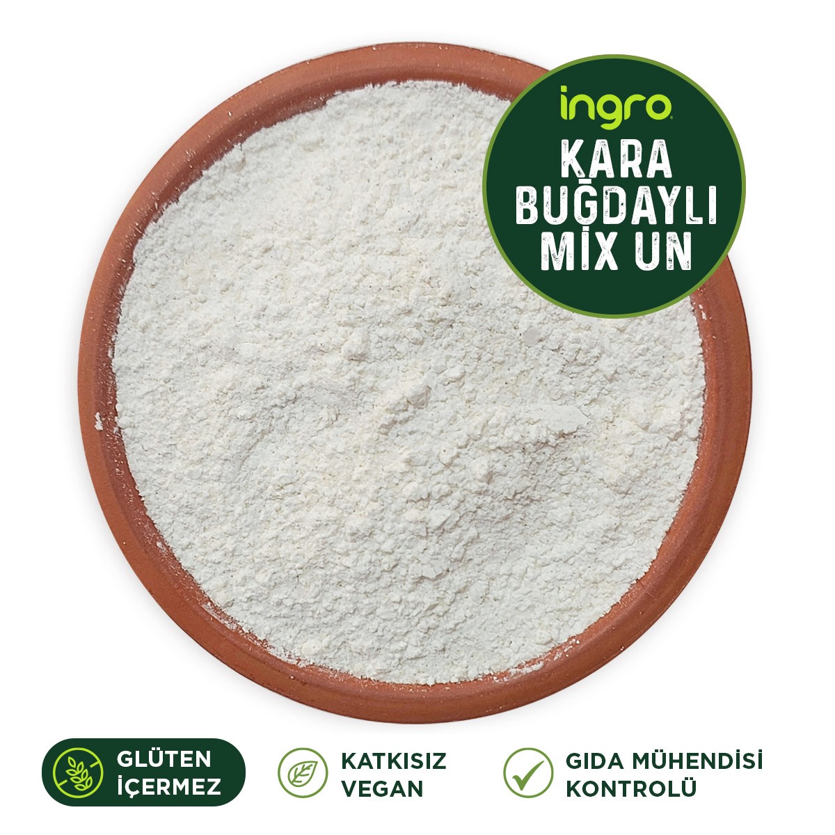 Mix Glutensiz Un (karabuğdaylı) 1000 G