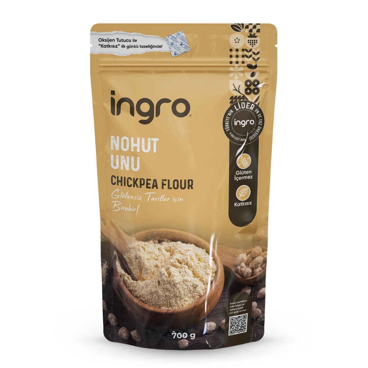 Glutensiz Nohut Unu 1000 G
