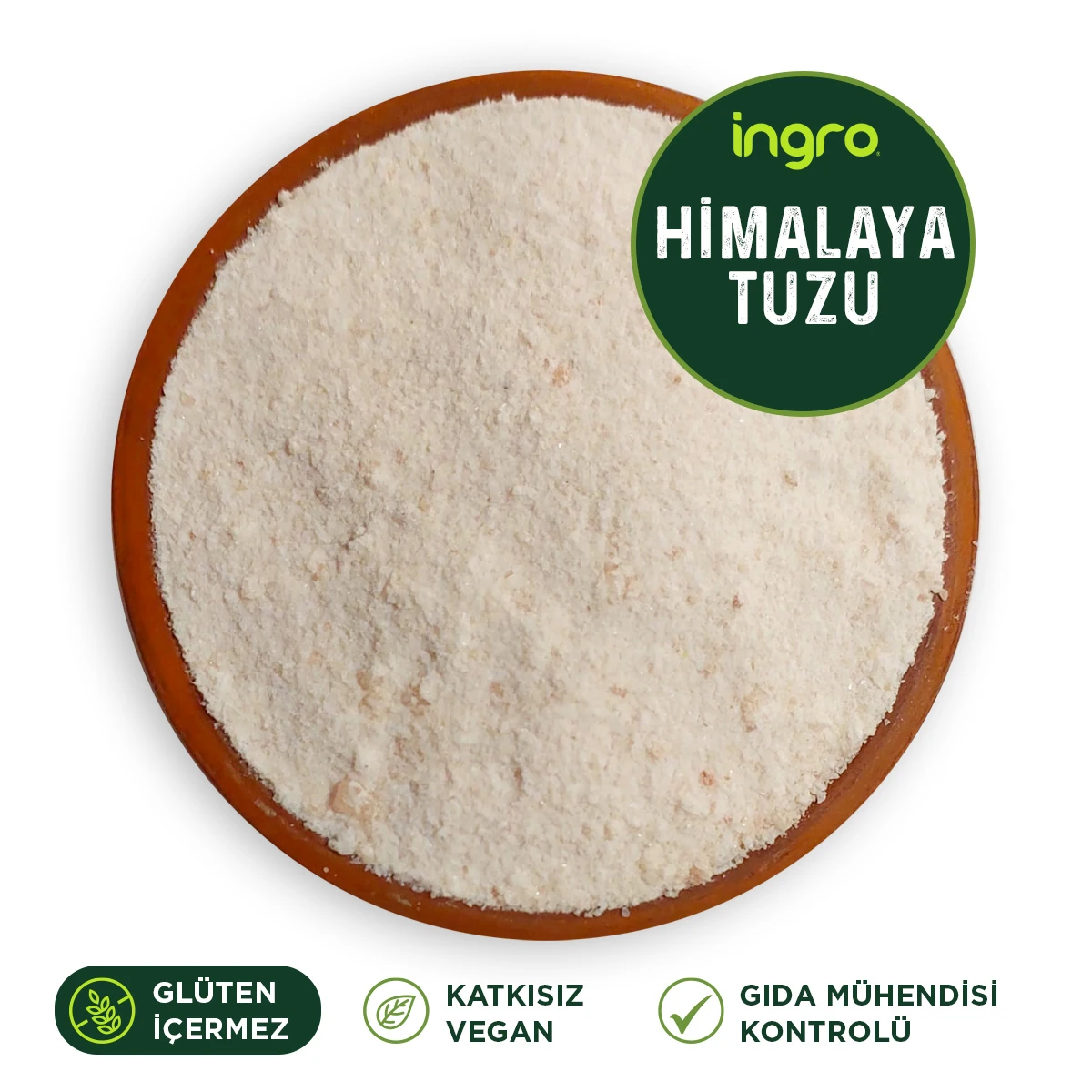 İngro Glutensiz Himalaya Tuzu Tozu 1000 g