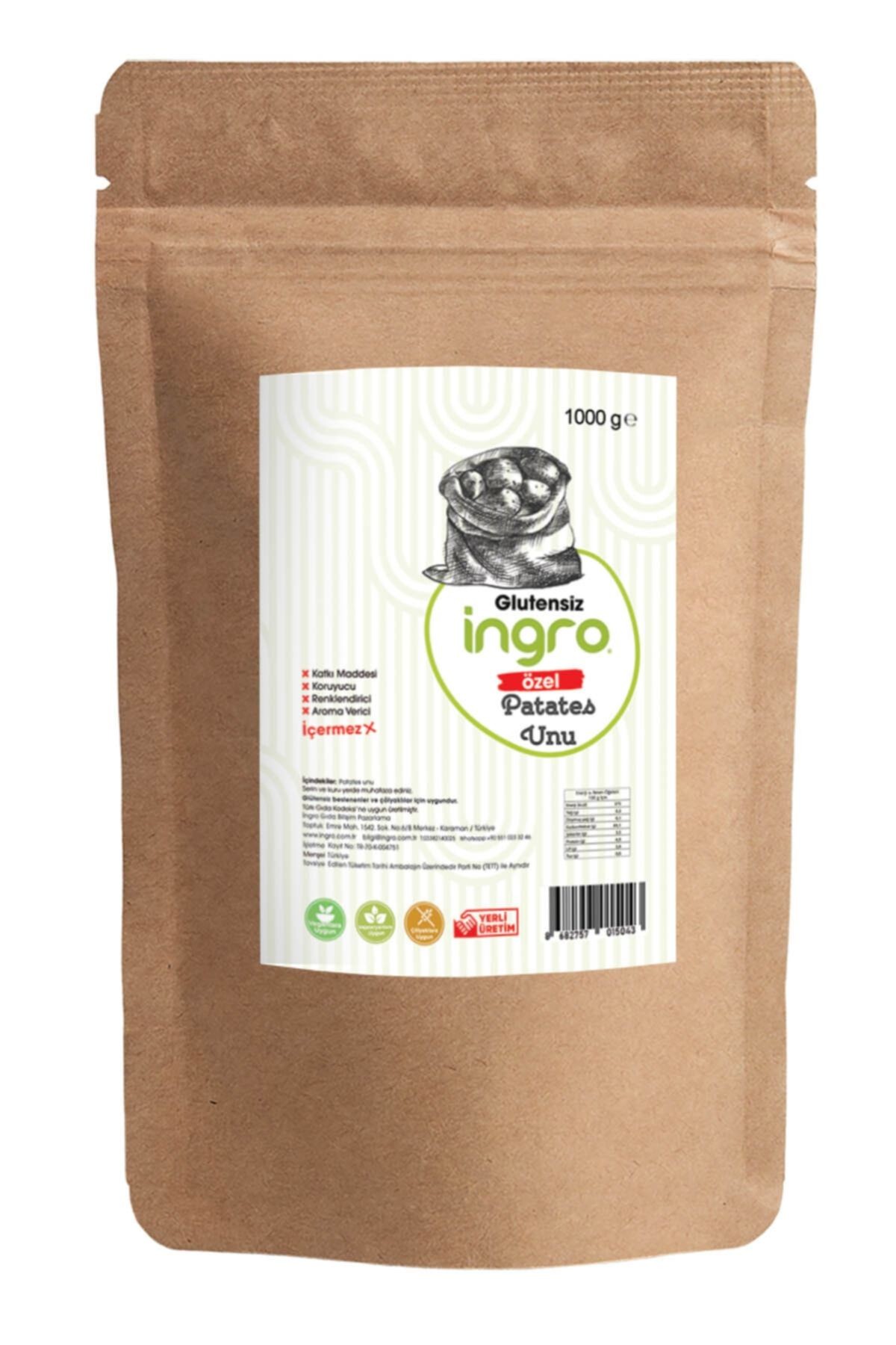 Glutensiz Patates Unu (özel) 1000 G