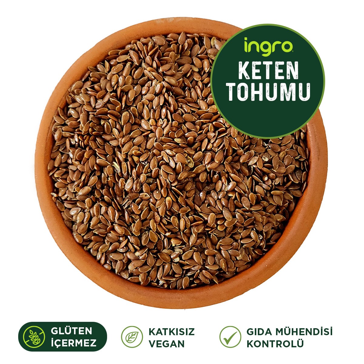 Glutensiz Keten Tohumu 1000 G