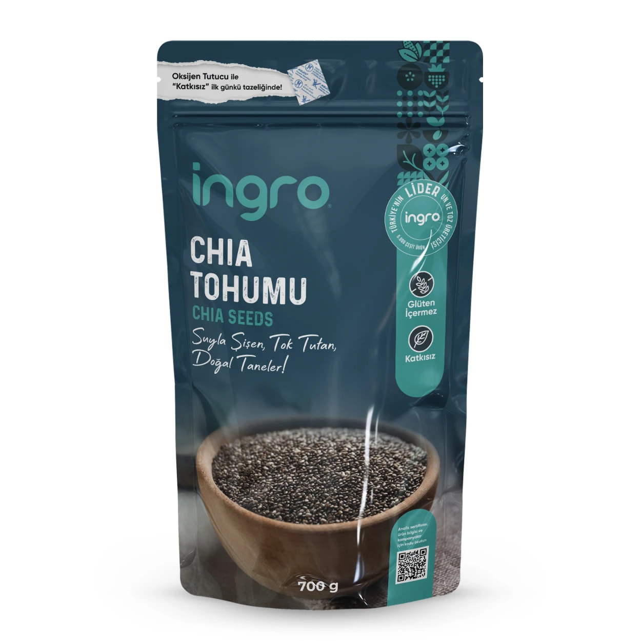 Glutensiz Chia Tohumu 700 g