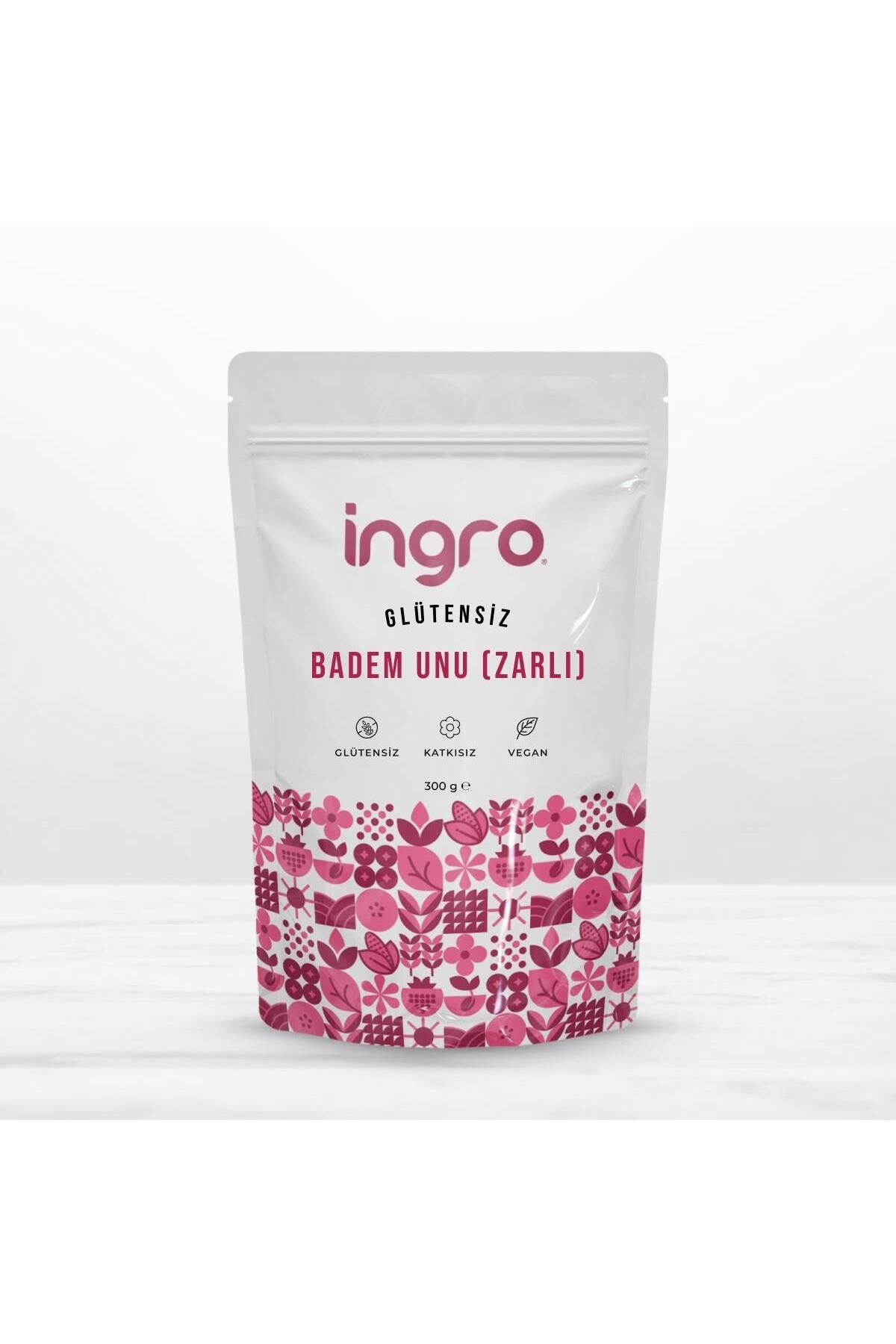 Ingro Glutensiz Badem Unu (ZARLI) 300 G