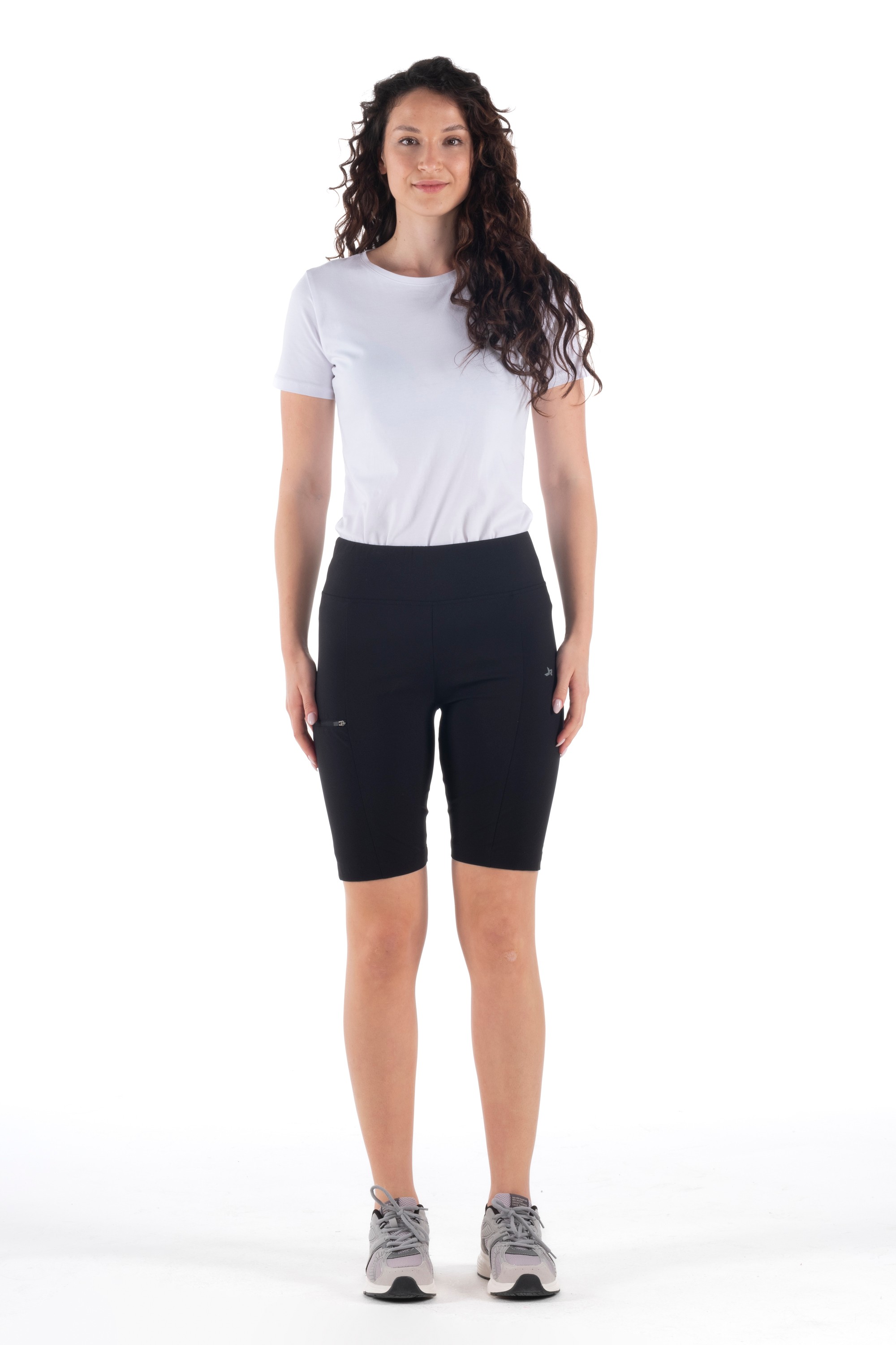 Milos Short Kadın Yazlık Outdoor Tayt - Black