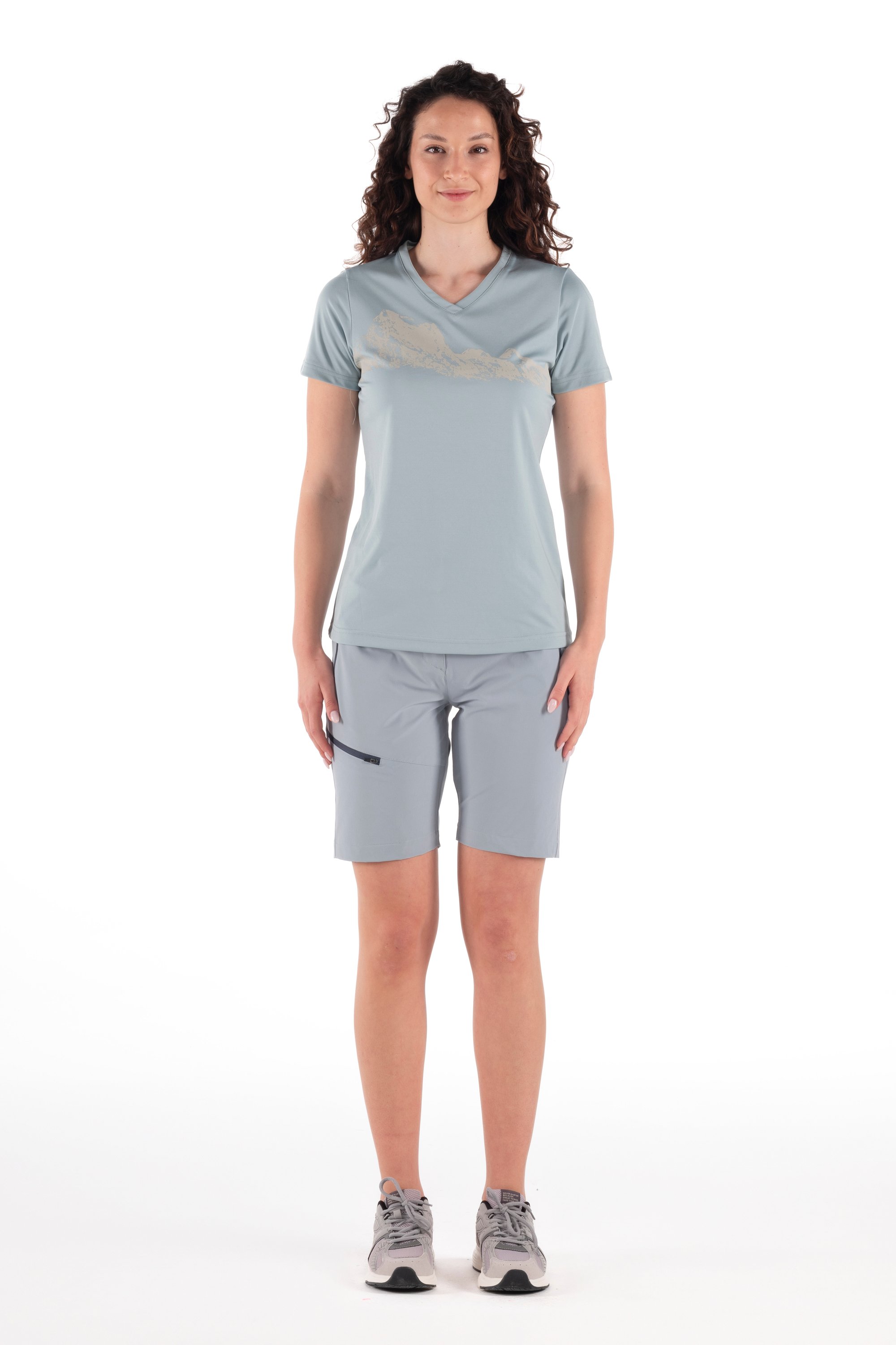 Siena Tee Kadın T-Shirt - Steel Blue