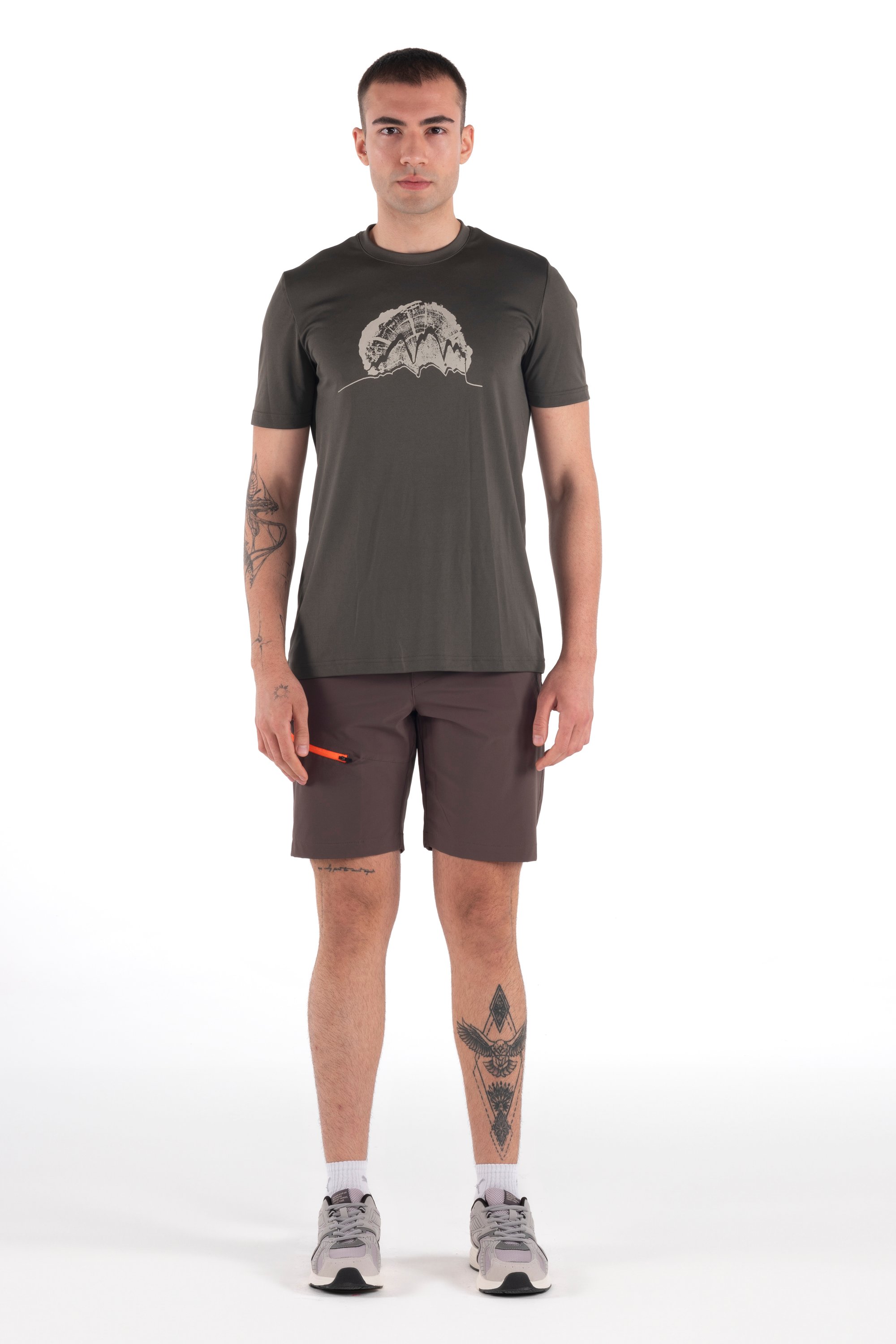 Siena Tee Erkek T-Shirt - Mud