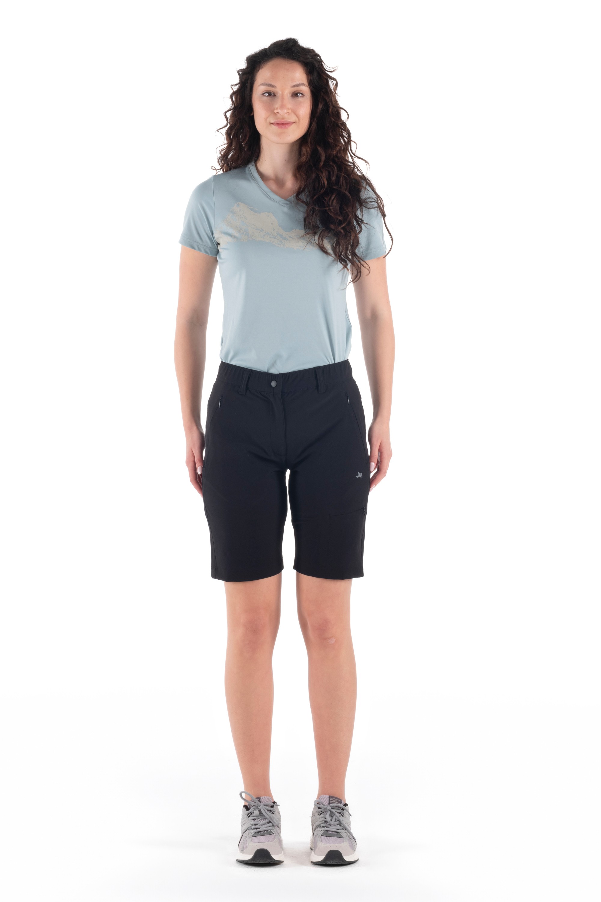 Virginia Kadın Outdoor Şort - Black