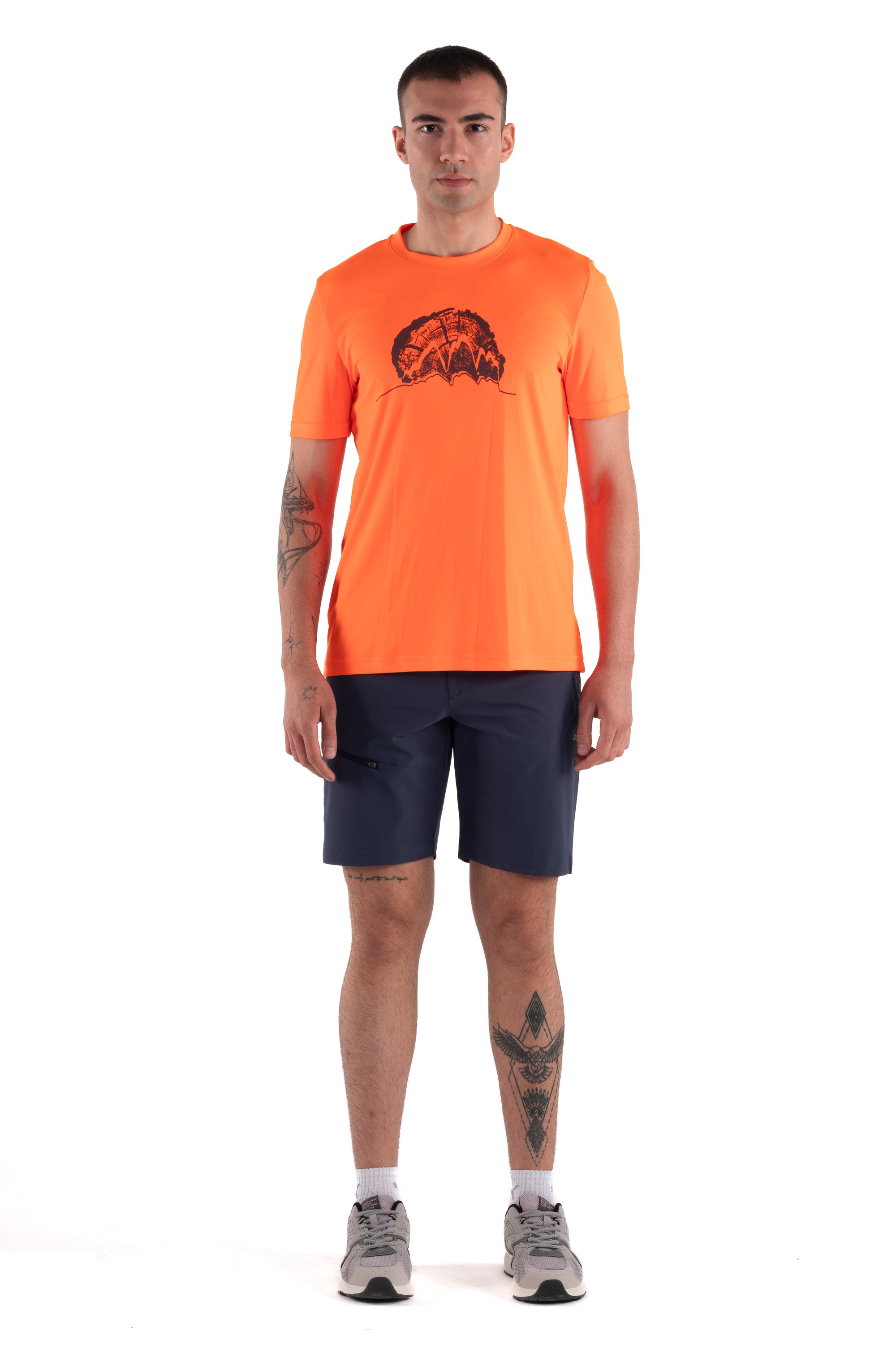 Siena Tee Erkek T-Shirt - Neon Orange
