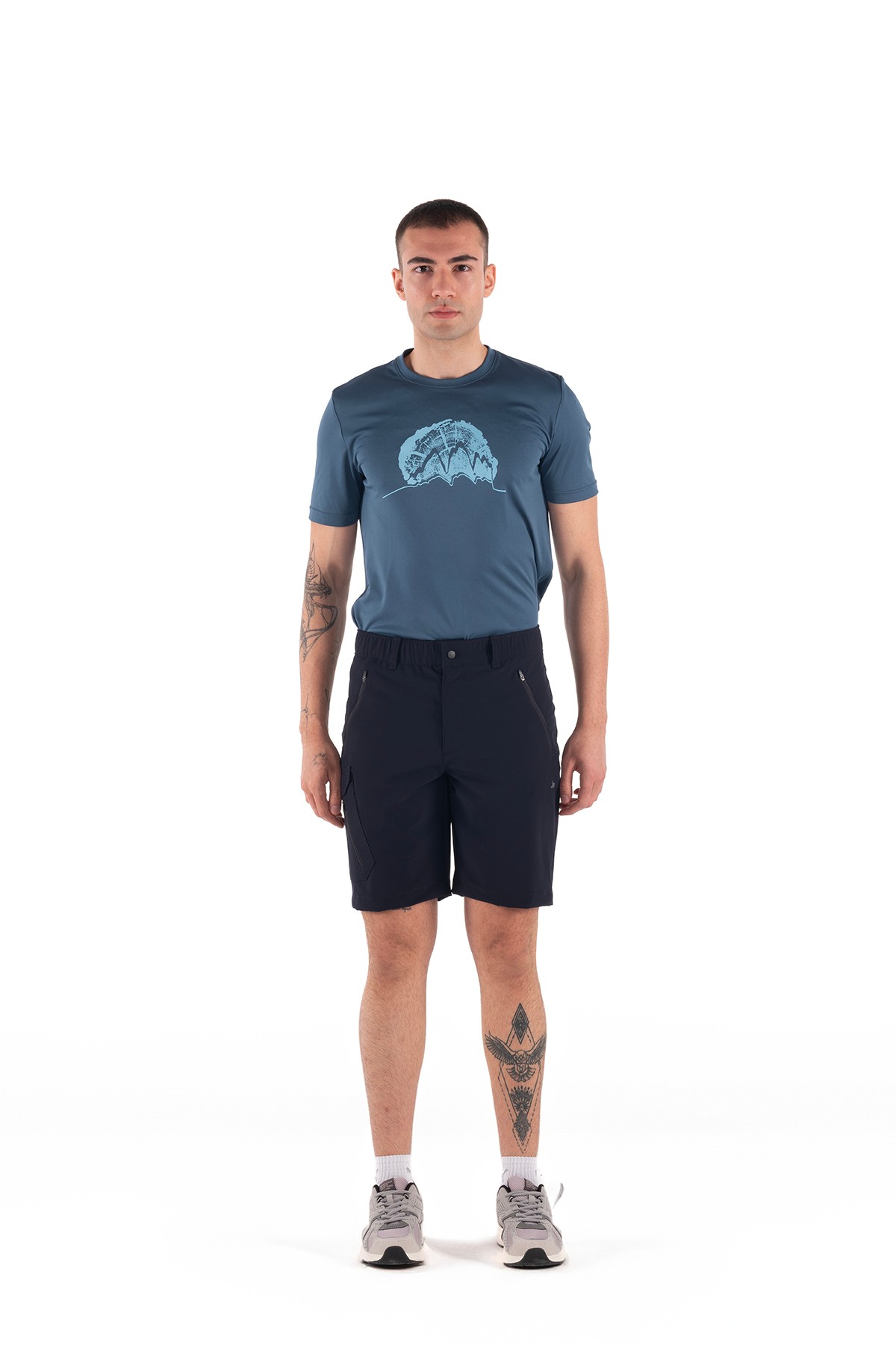 Ascoma Erkek Outdoor Şort - Navy